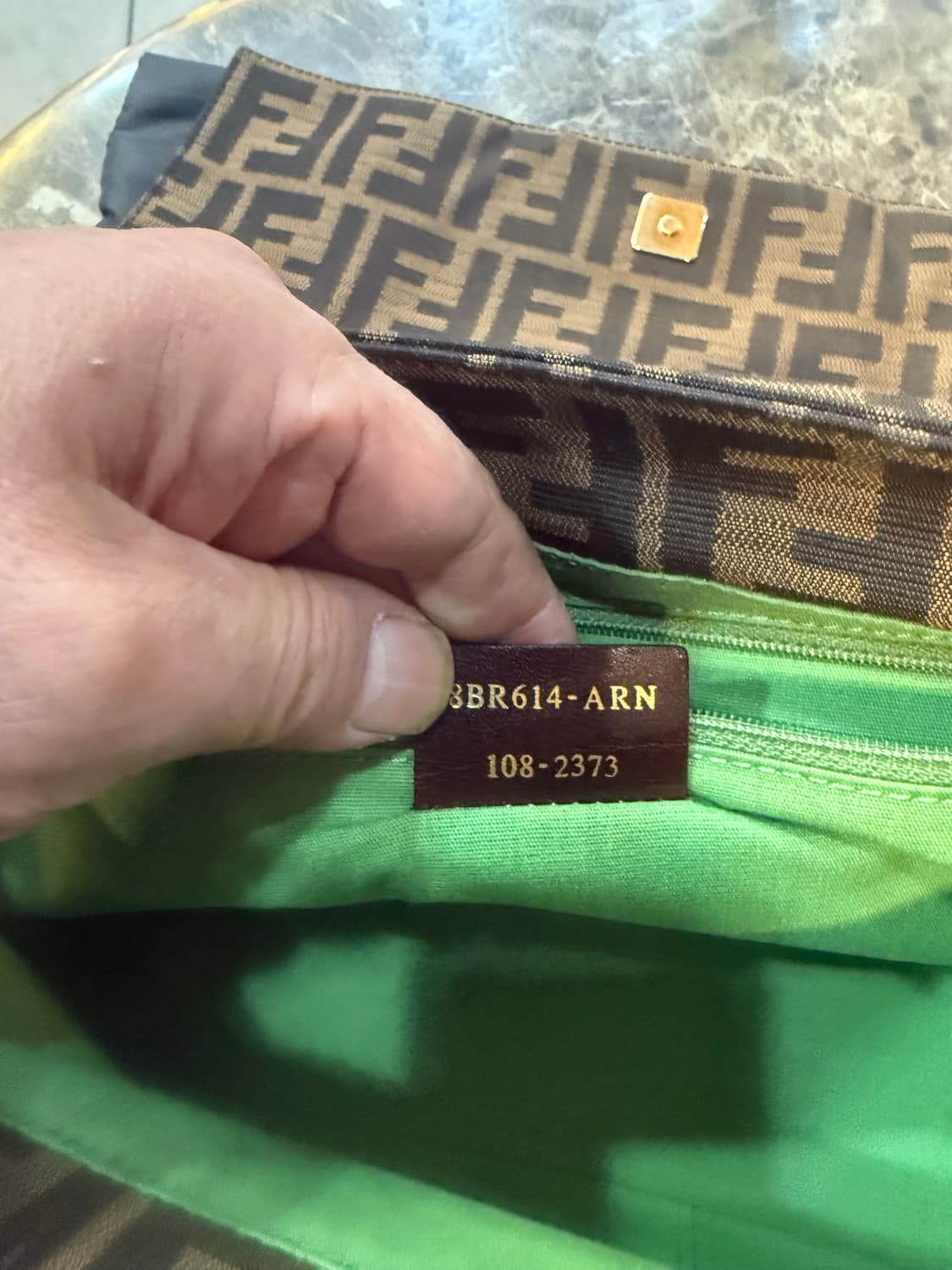 정품 펜디 주카 체인 맘마백 팝니다 상품이미지8