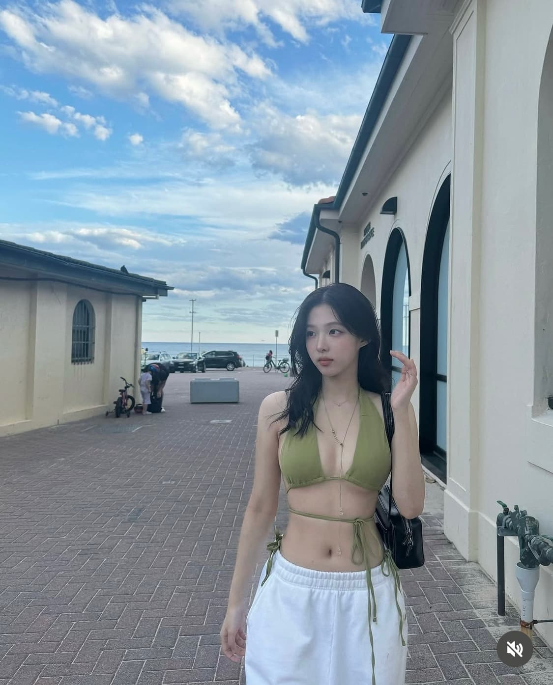 글로니 클래식 워시드 스웻 팬츠 M 상품이미지9