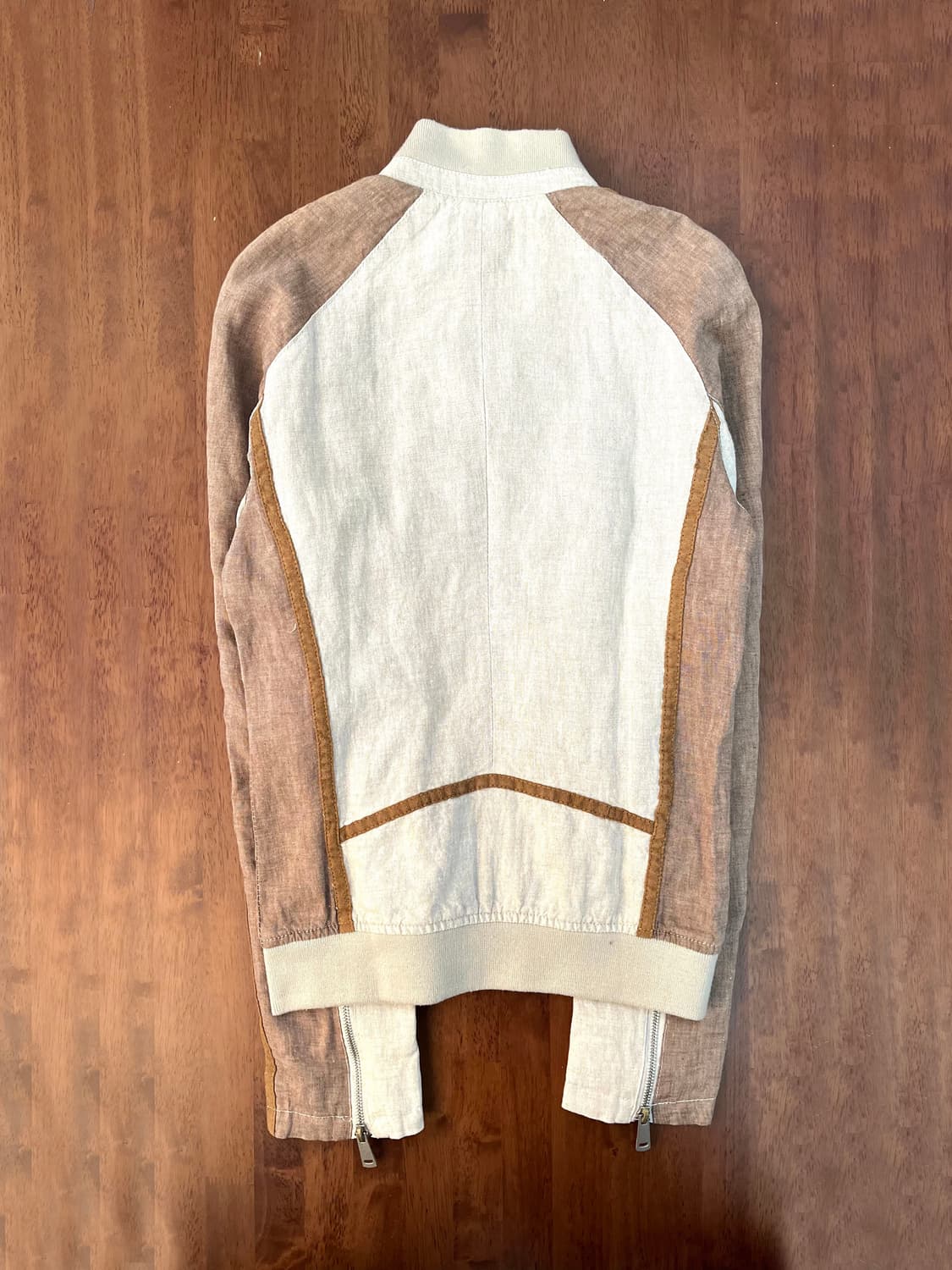 자라 데님 린넨 블루종 자켓  상품이미지2