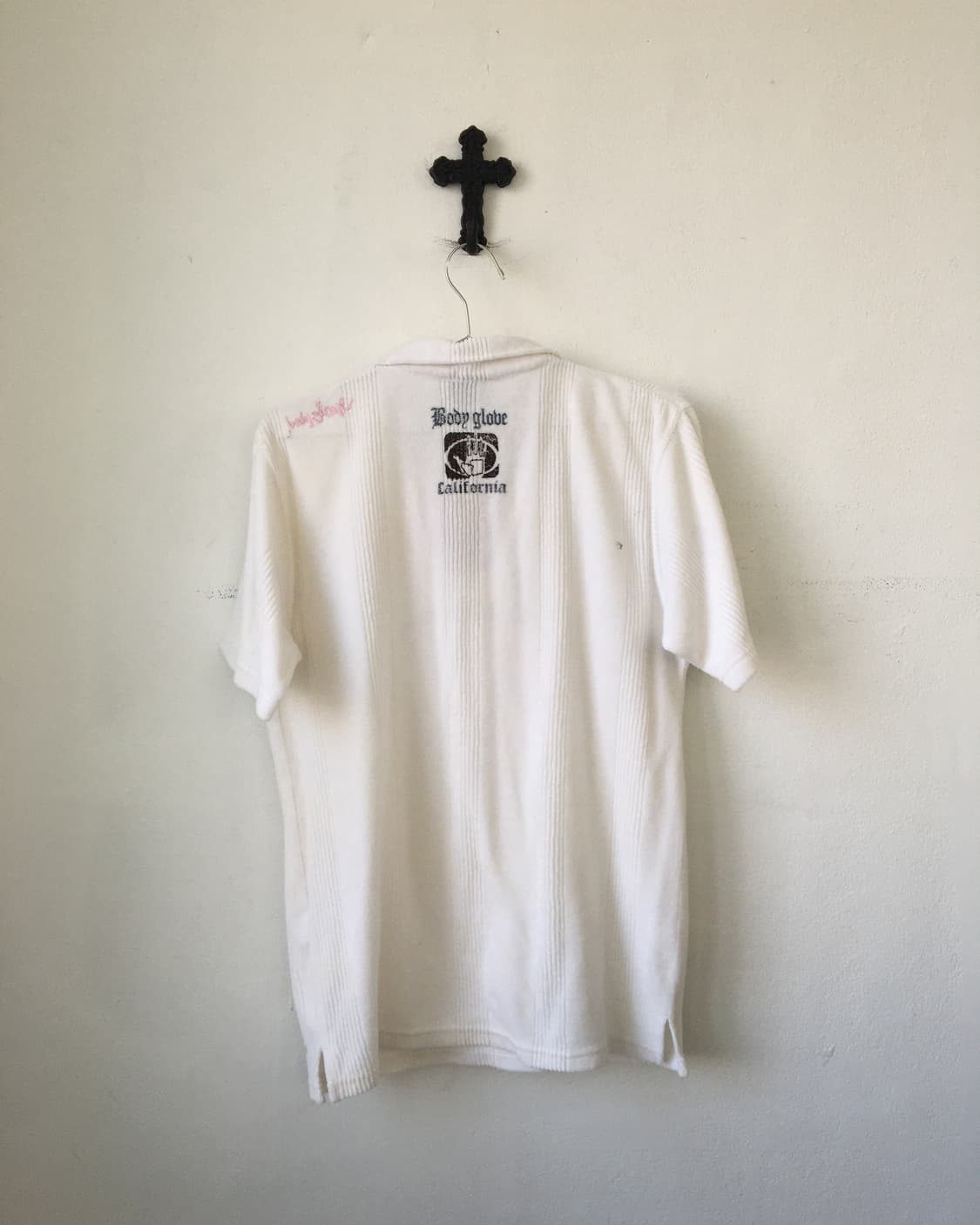 Lace up point ribbed pk t 상품이미지6