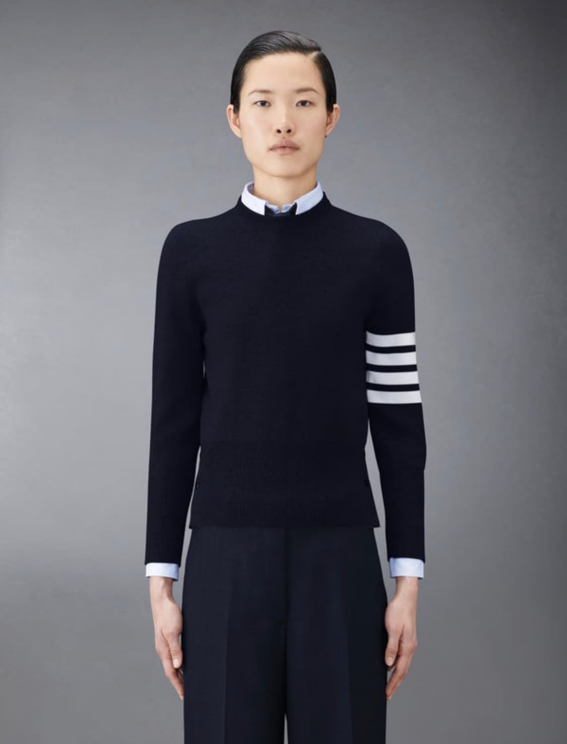 [최저가] 톰브라운 메리노울 4바 니트 1 상품이미지7