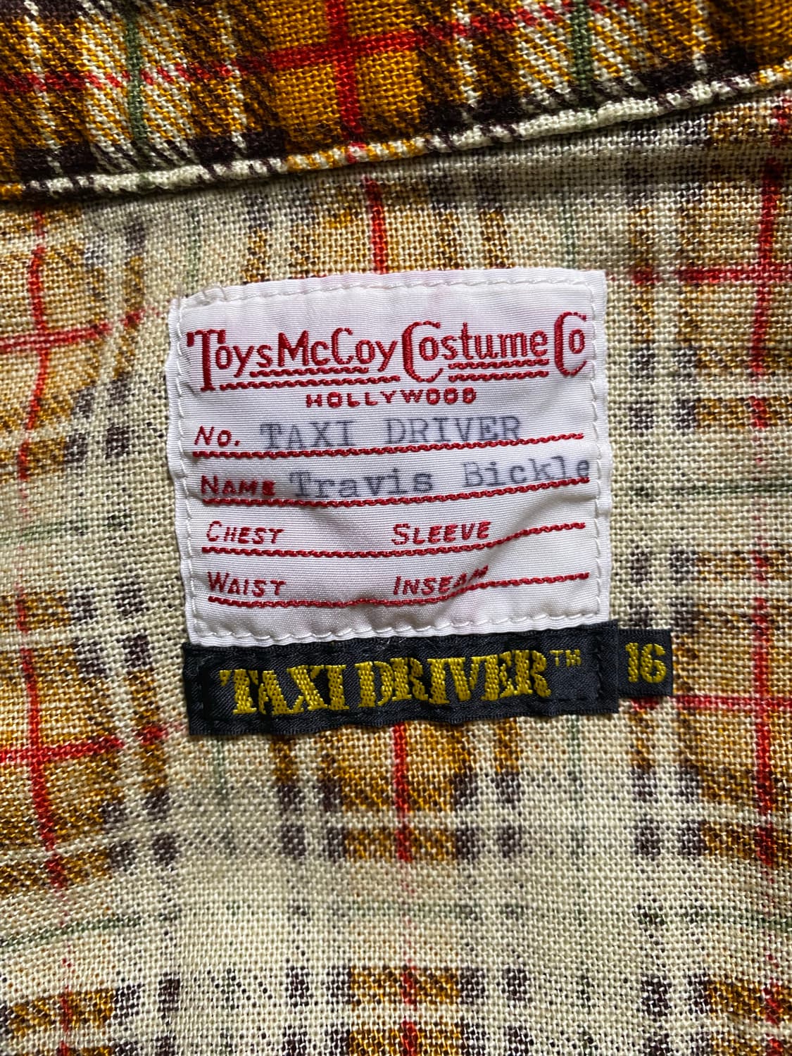 [16(L)] 토이즈맥코이 택시드라이버 웨스턴 체크 셔츠 상품이미지3