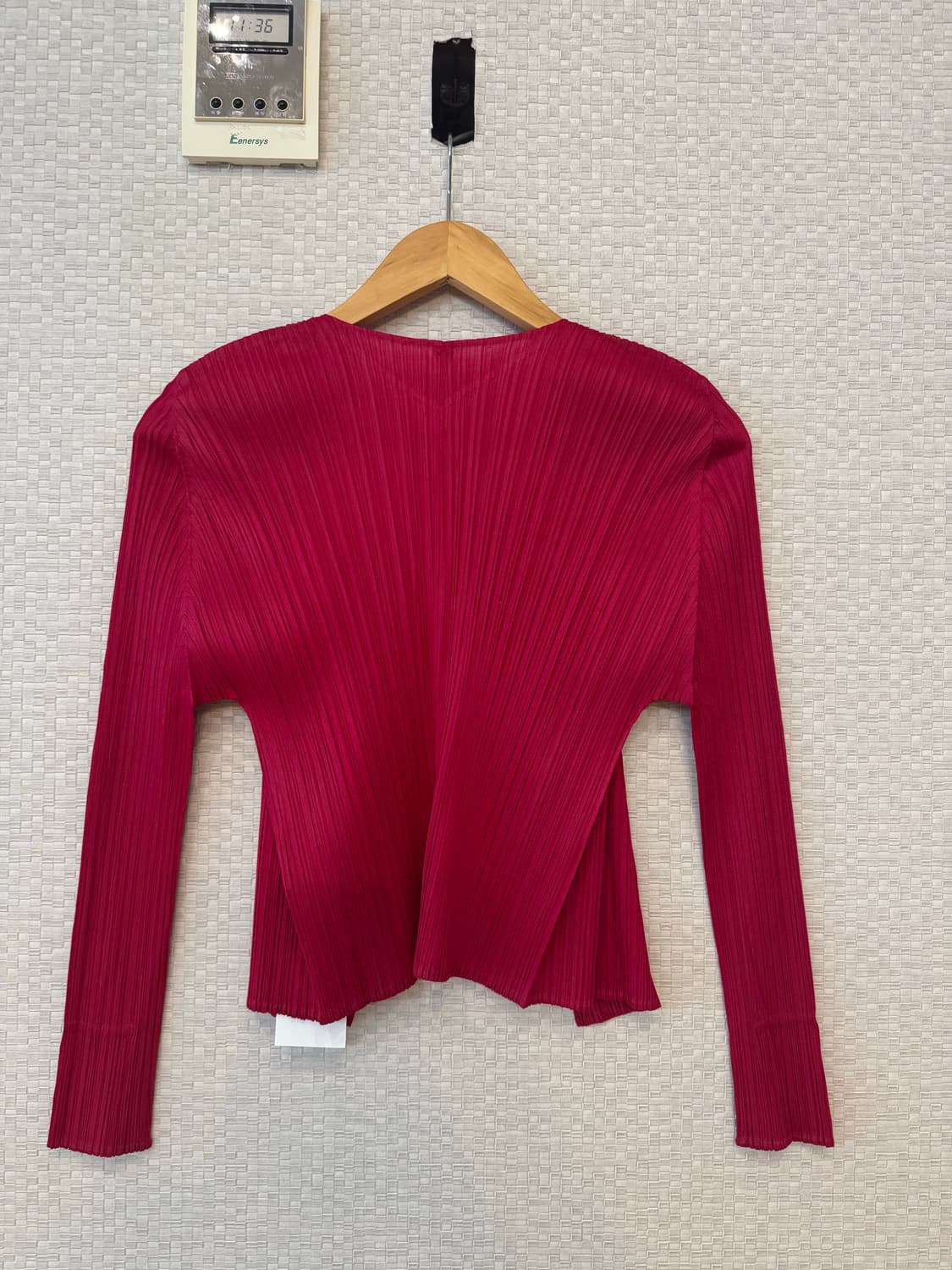 플리츠플리즈 뉴컬러플 베이직 4 숏 가디건 상품이미지3