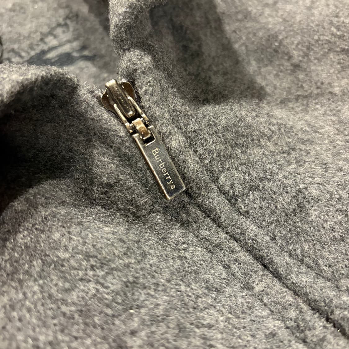 [L] 버버리 그레이 울 집업 블루종 자켓 C830 상품이미지4