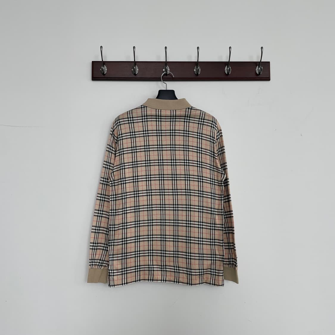 버버리 노바체크 긴팔 티셔츠 상품이미지5