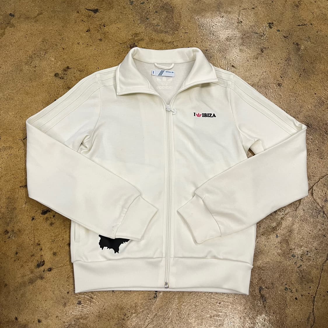 아디다스 이비자 화이트 져지 트랙탑 90 상품이미지2