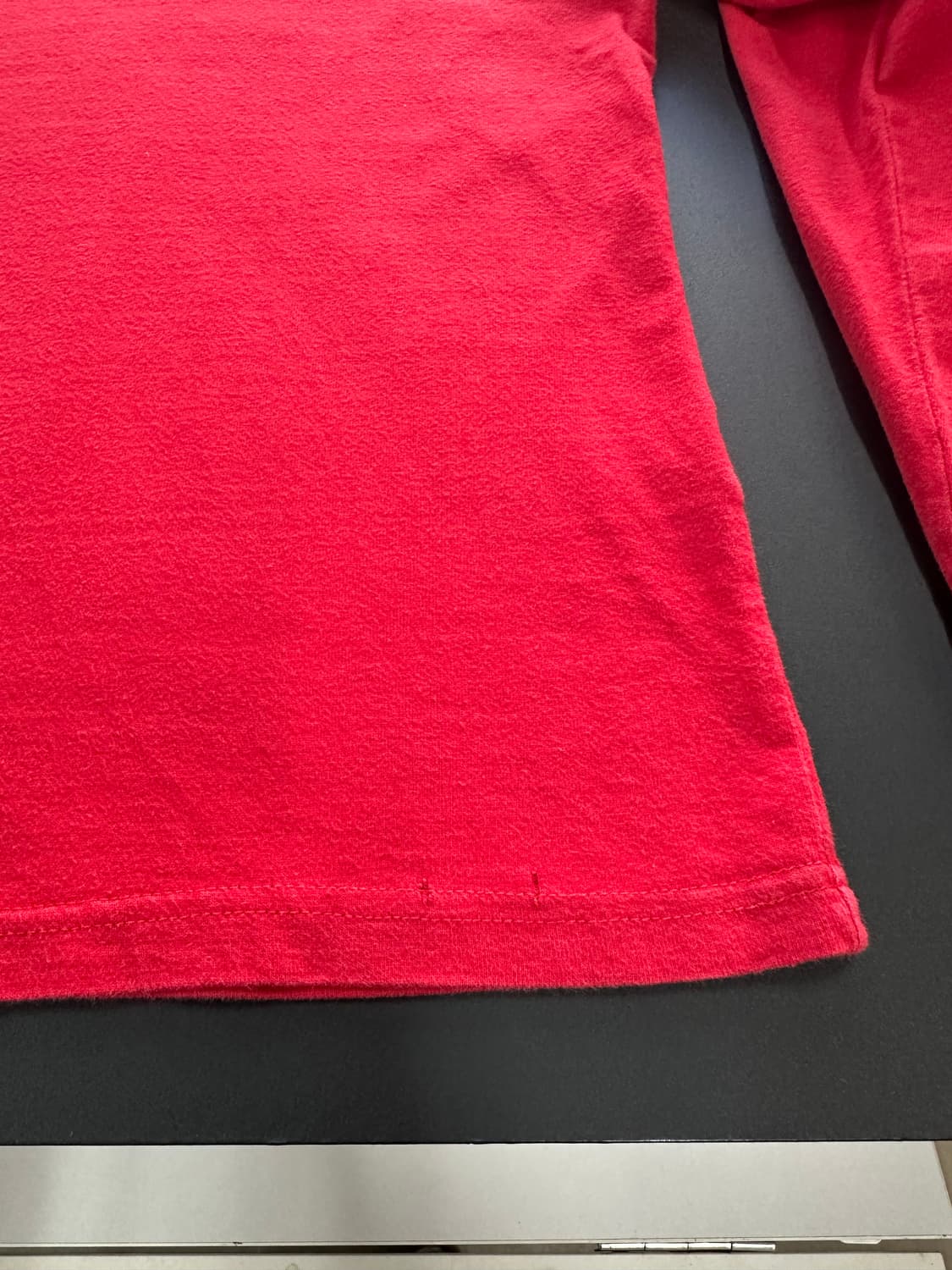 벤슨 스컬윙 레터링 롱슬리브긴팔티 레드 상품이미지7