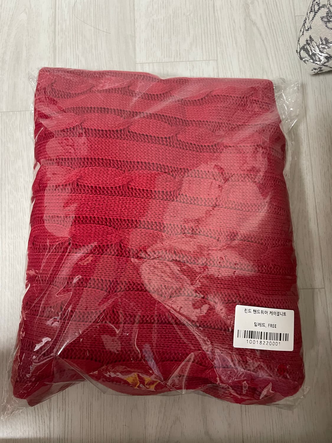 미개봉 꽈배기 니트 상품이미지3