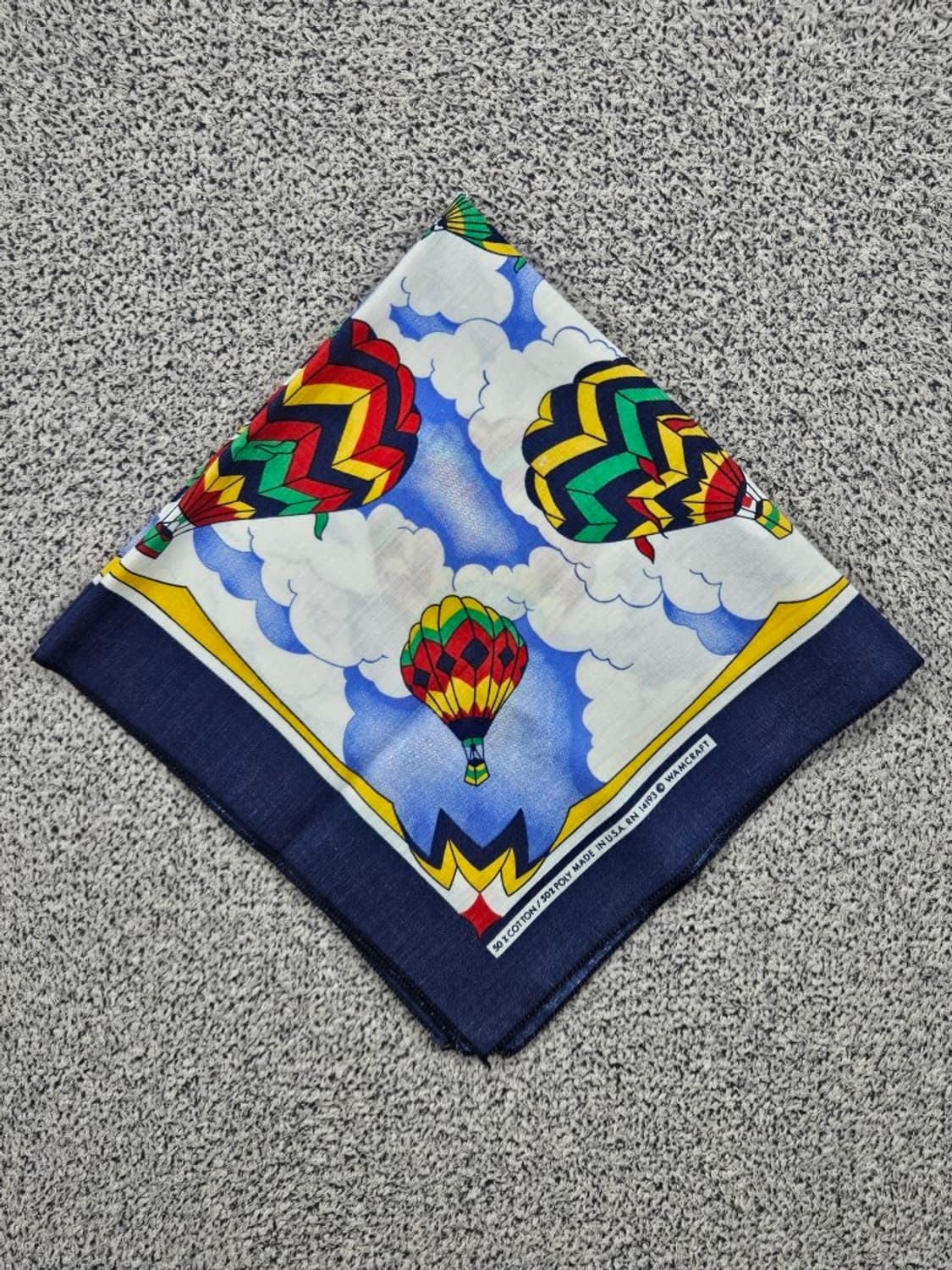 USA 에어벌룬 열기구 반다나 ( 54X54 ) / 11860 상품이미지5