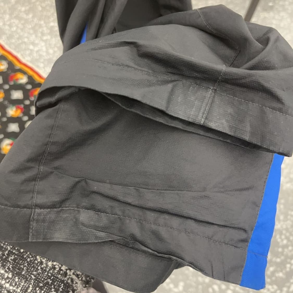 나이키 올드스쿨 블루 배색 와이드 트랙팬츠 L C06753 상품이미지5