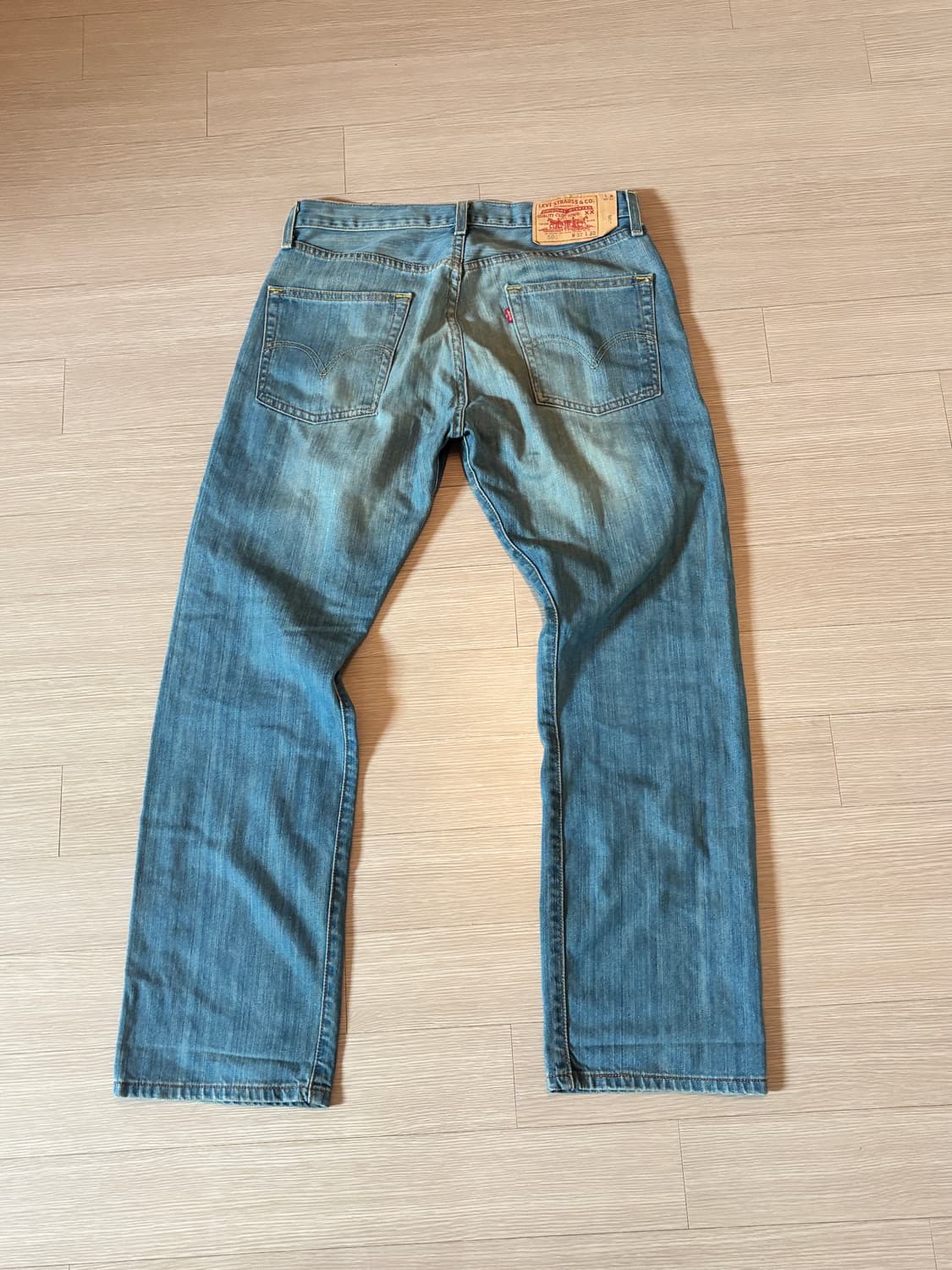 리바이스 501 청바지 W32 L30(미국)(희귀) 상품이미지1