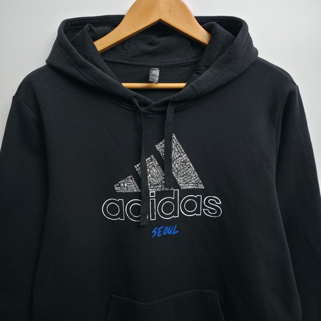 [XXL] 아디다스 서울 후드티 블랙 상품이미지2