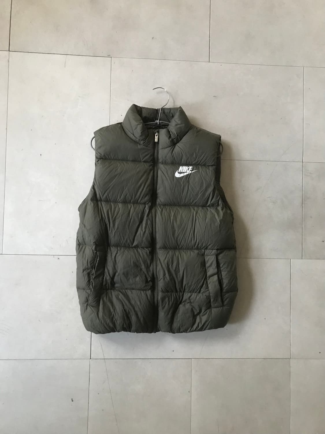 나이키 카키 패딩 조끼 상품이미지6