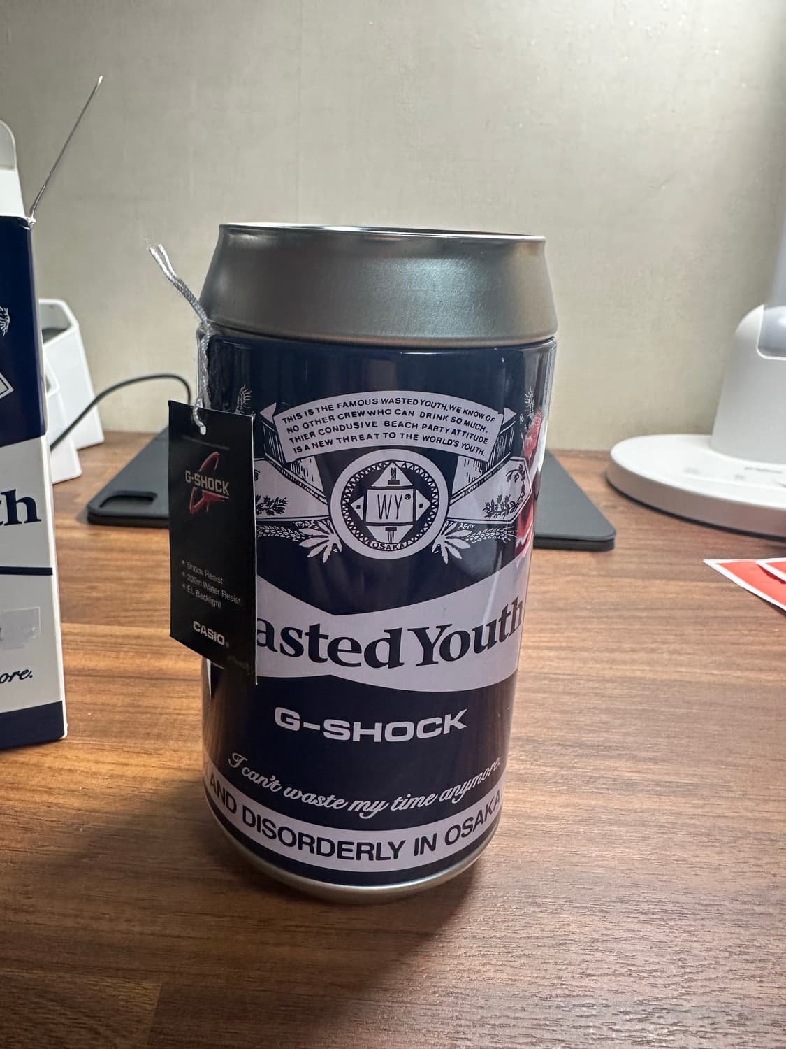 (새상품)베르디 웨이스티드 유스 x 카시오 지샥 네이비 상품이미지3