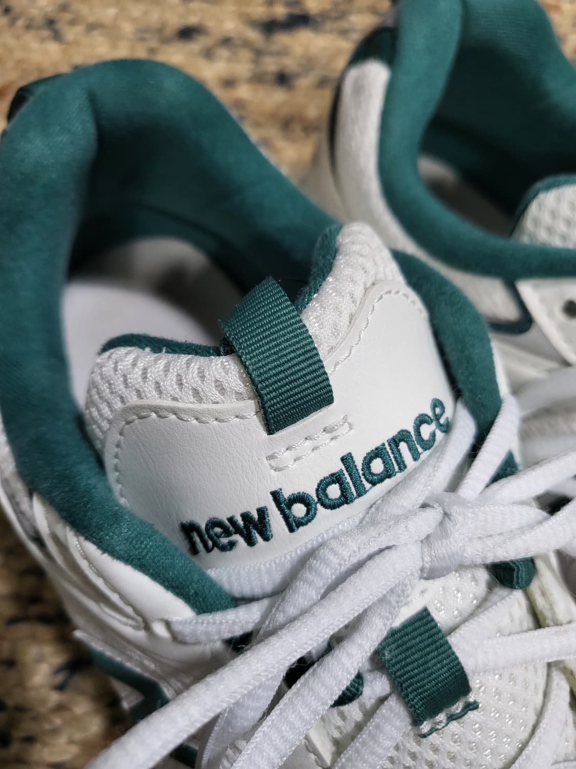 뉴발란스 스니커즈 운동화 ML 408 T 화이트 그린 상품이미지3