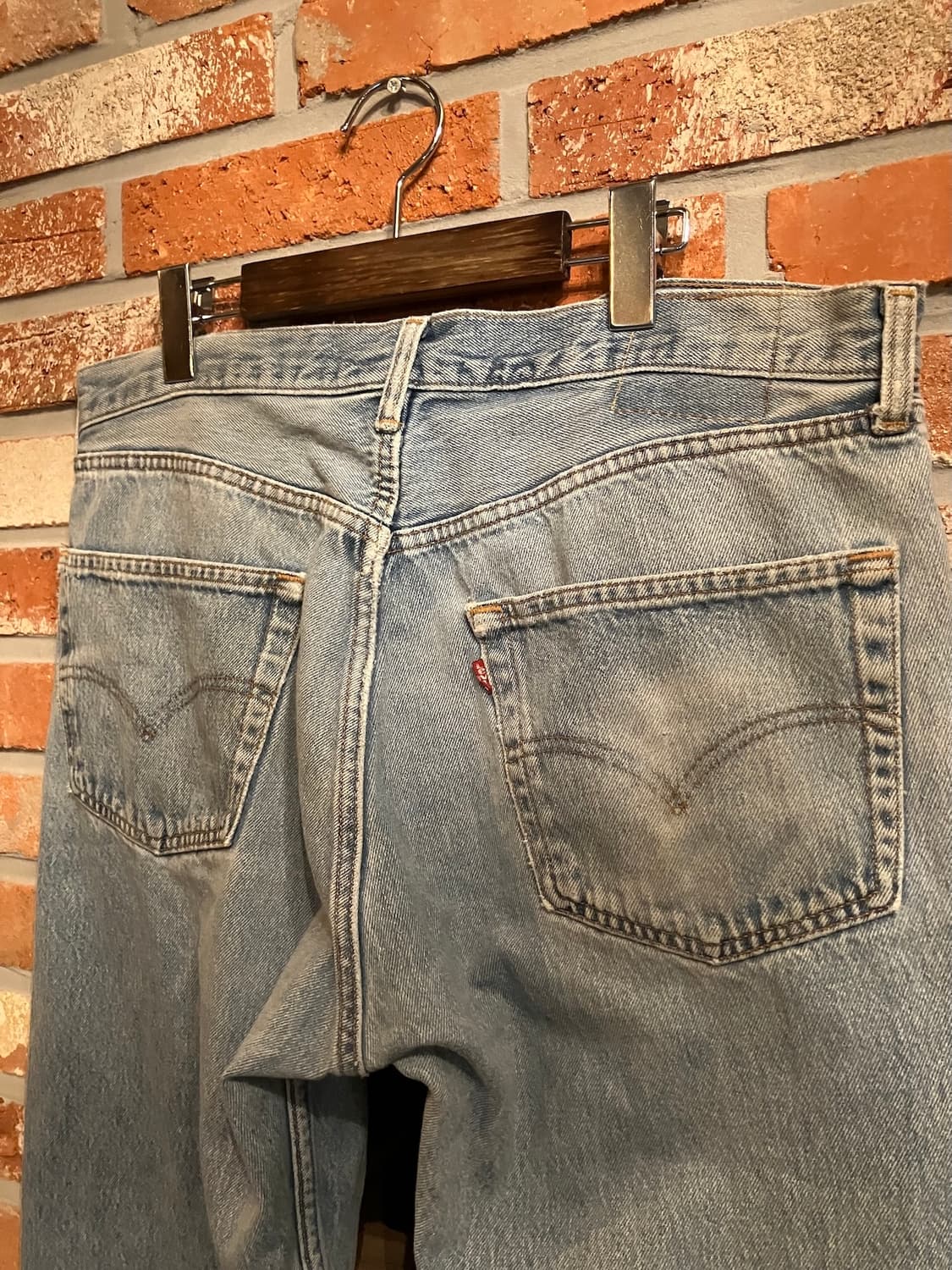 90s USA 빈티지 리바이스 501 데님 팬츠 상품이미지6