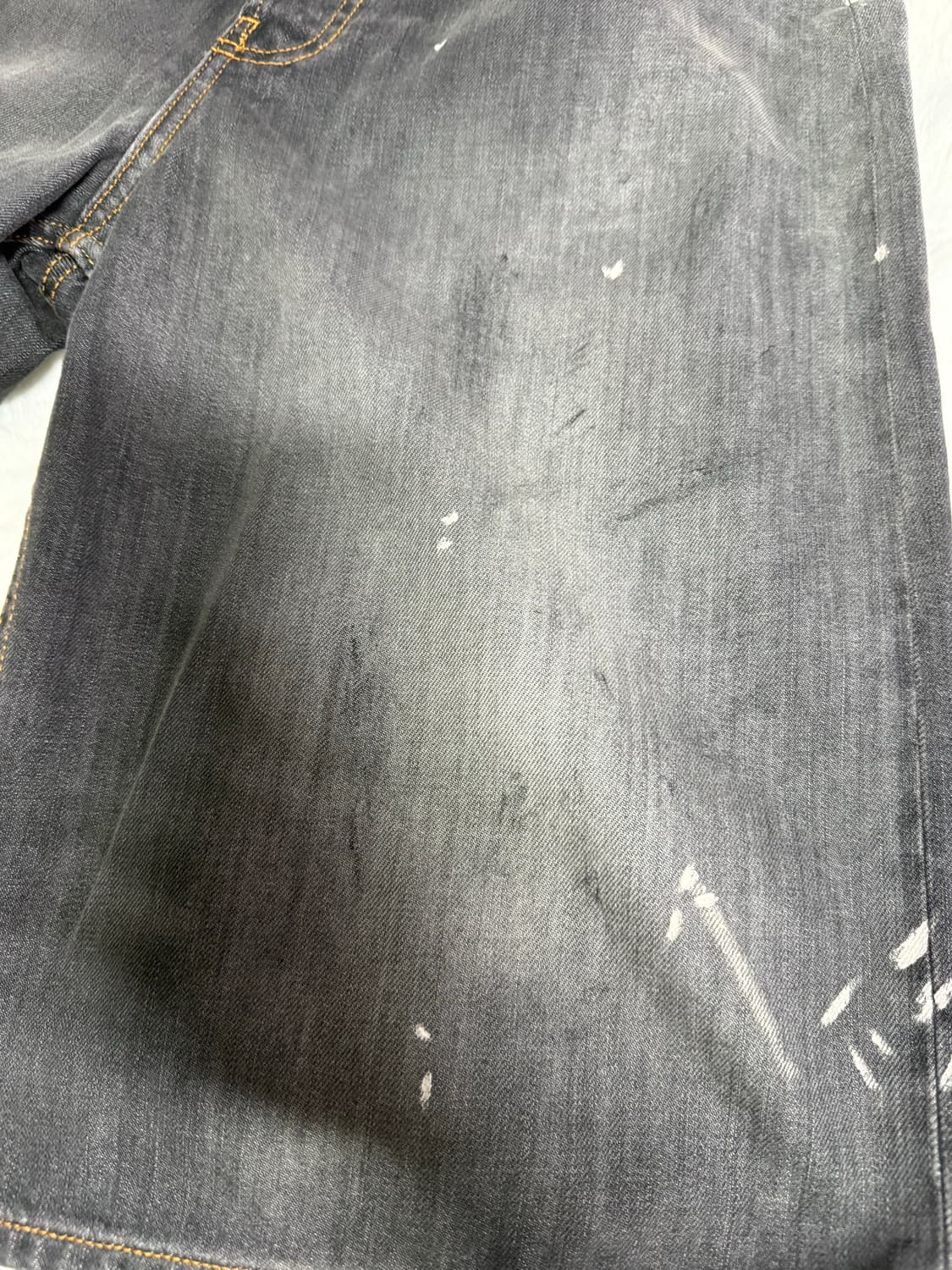 [48] 아크네스튜디오 쇼츠 흑청 상품이미지5