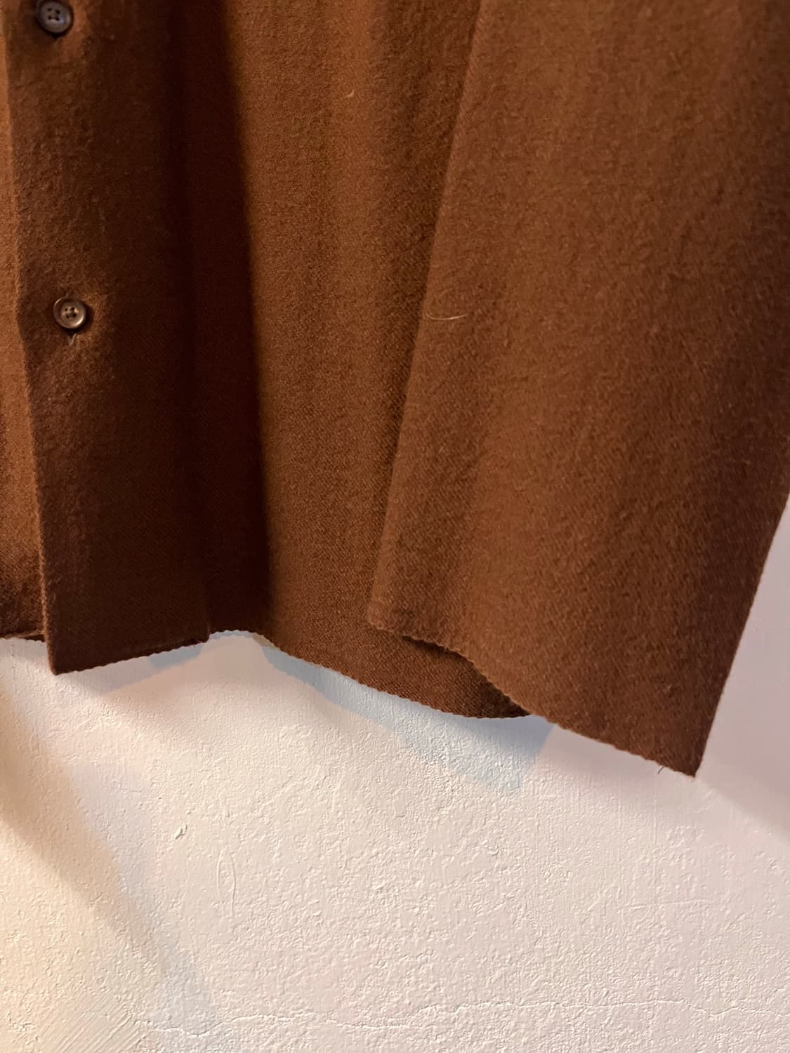 Auralee 오라이 울 셔츠 자켓  상품이미지4