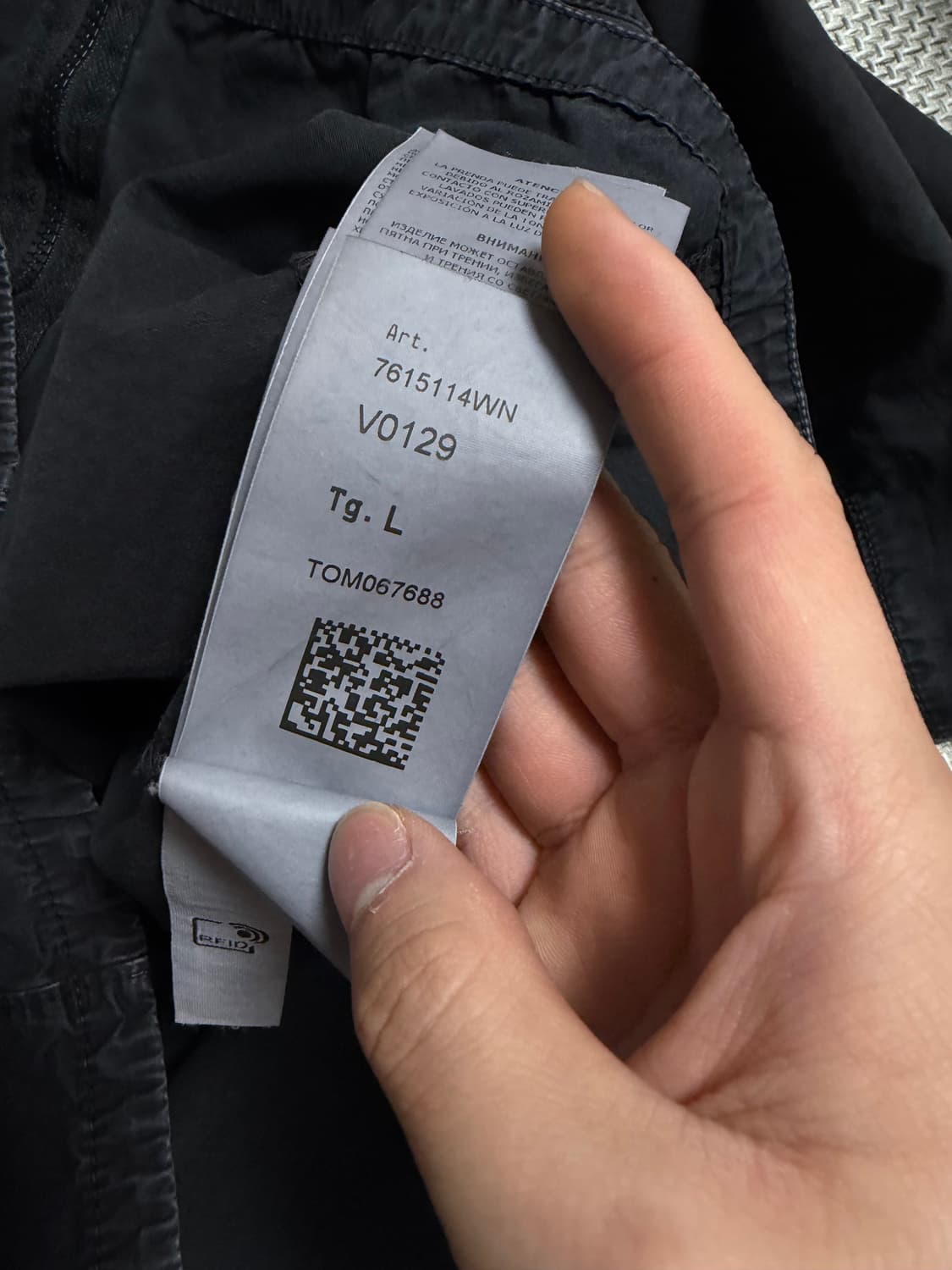 신형 급처 스톤아일랜드 셔츠자켓 블랙 L사이즈 상품이미지5