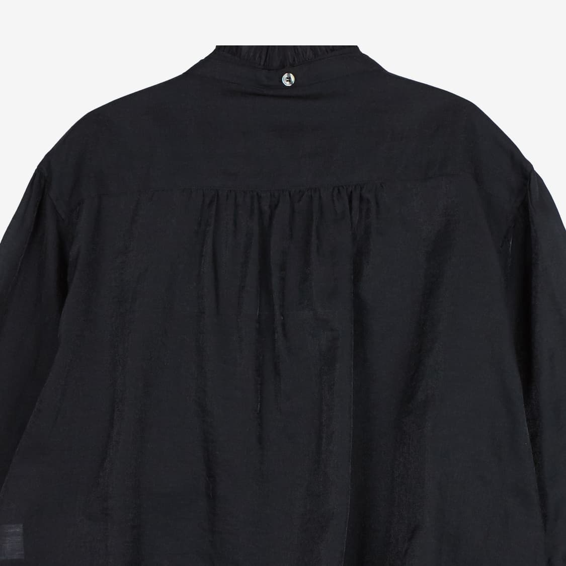 스탠드얼론 타이 넥 프릴 블라우스 상품이미지5