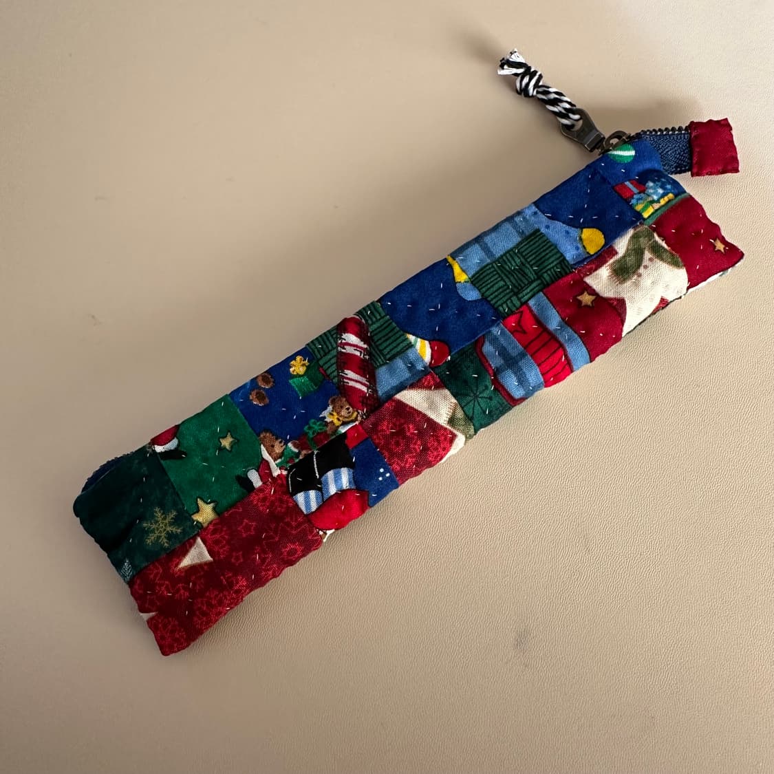 메리 크리스마스 필통 / 브러쉬파우치 / 퀼트 파우치  상품이미지2