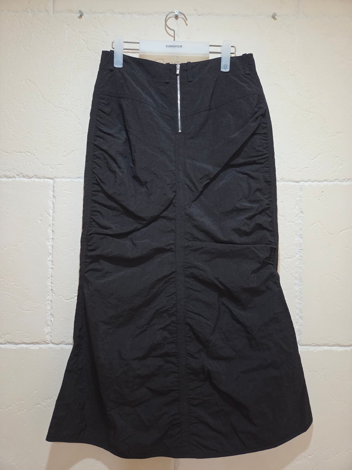강혁 PUCKERED 스커트 블랙 S 상품이미지2