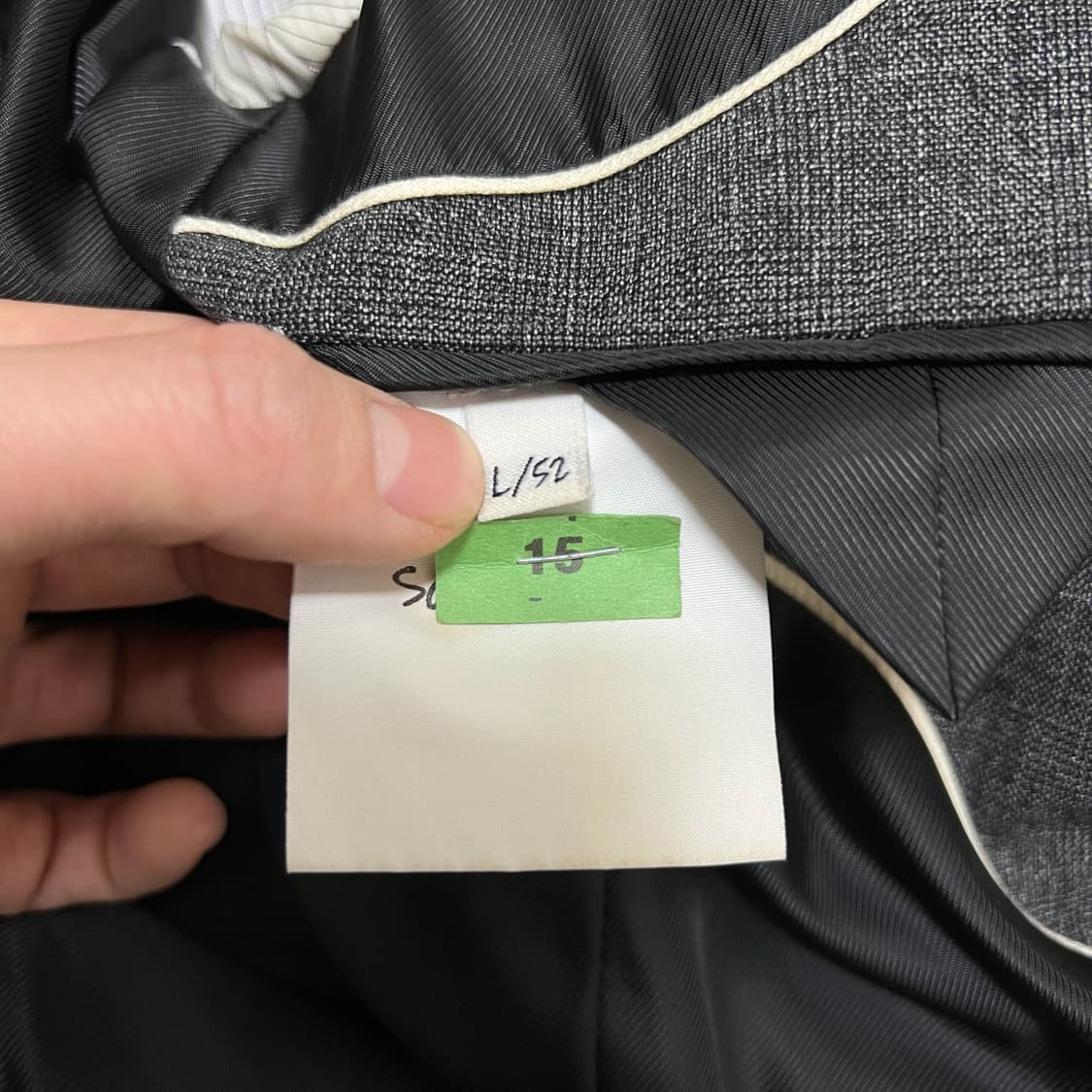 사토로 남성 울 블레이저 자켓 L/100  상품이미지5