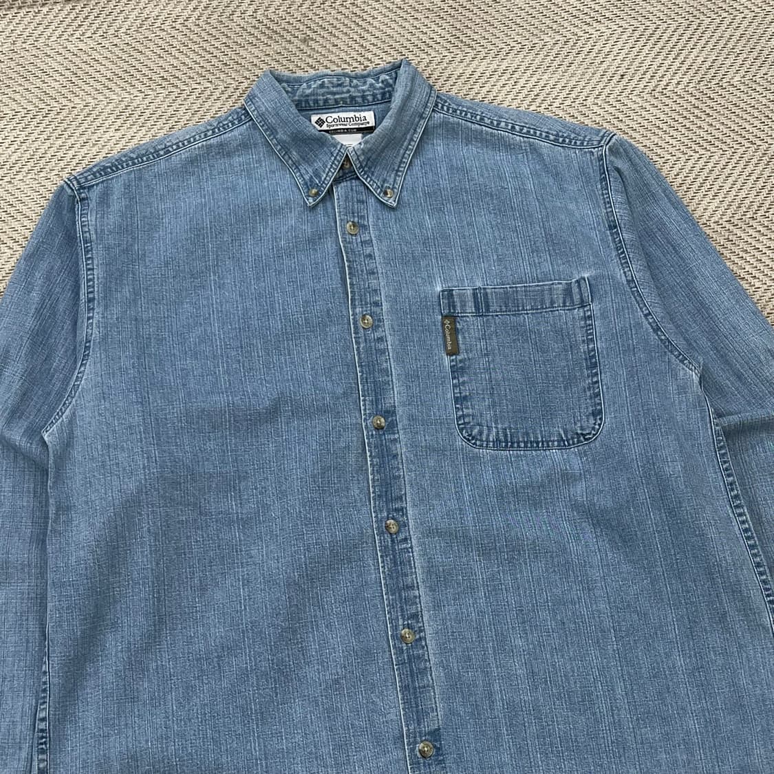 컬럼비아 워크 데님 셔츠 r3358 상품이미지3