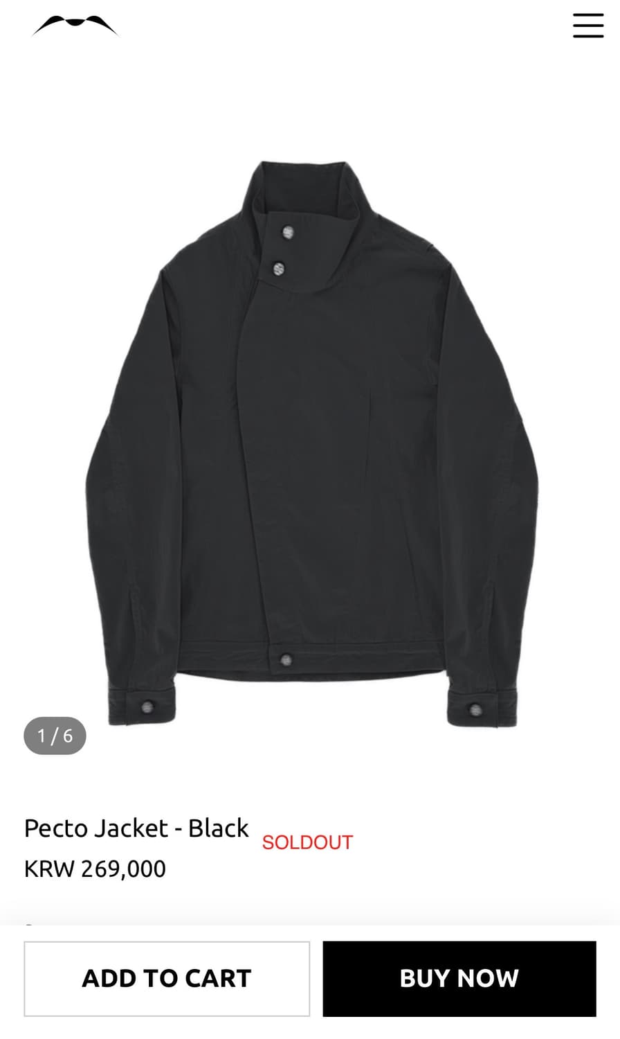 Pecto Jacket - Black 상품이미지1