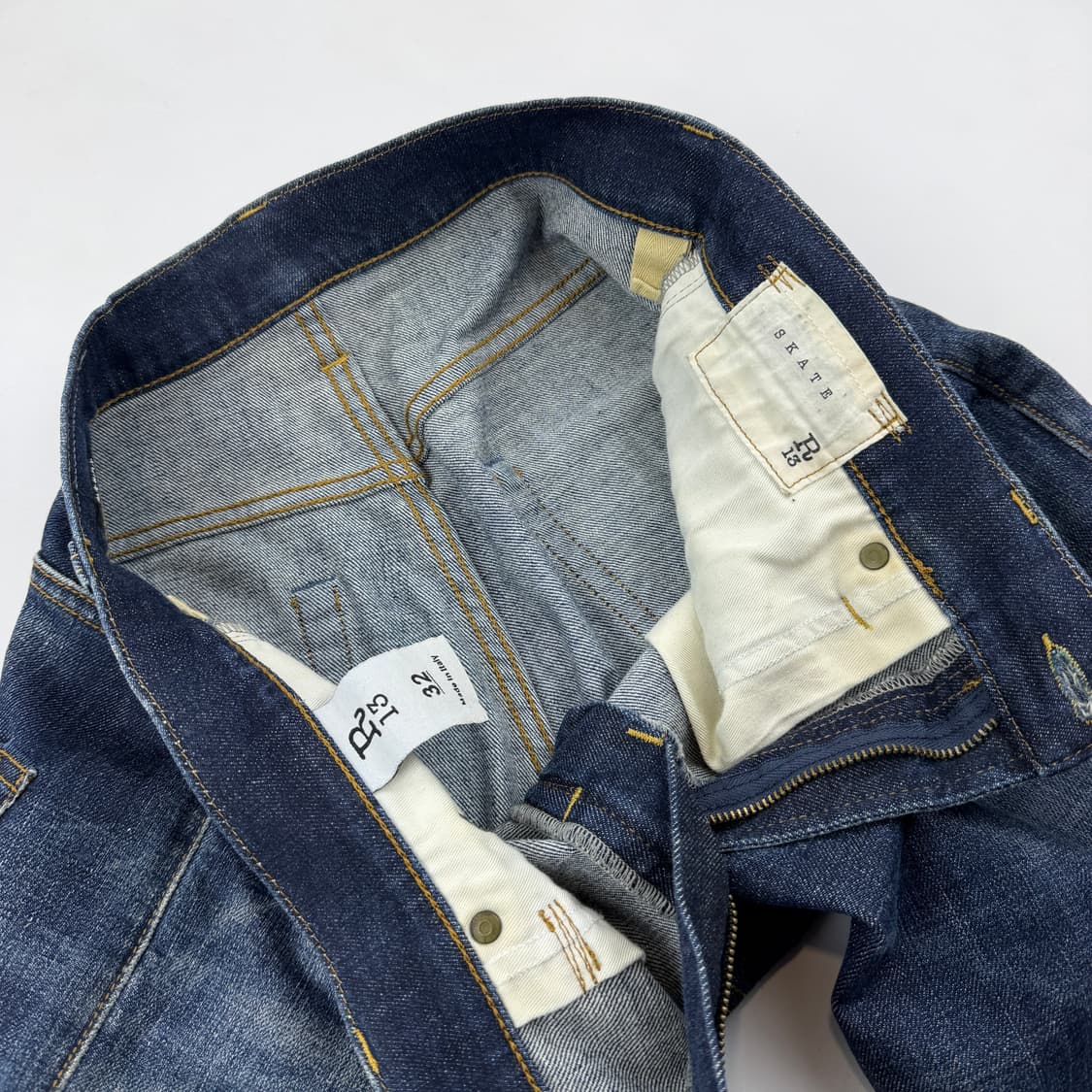 R13 알써틴 스케이트 빈티지블루 데님팬츠 상품이미지3