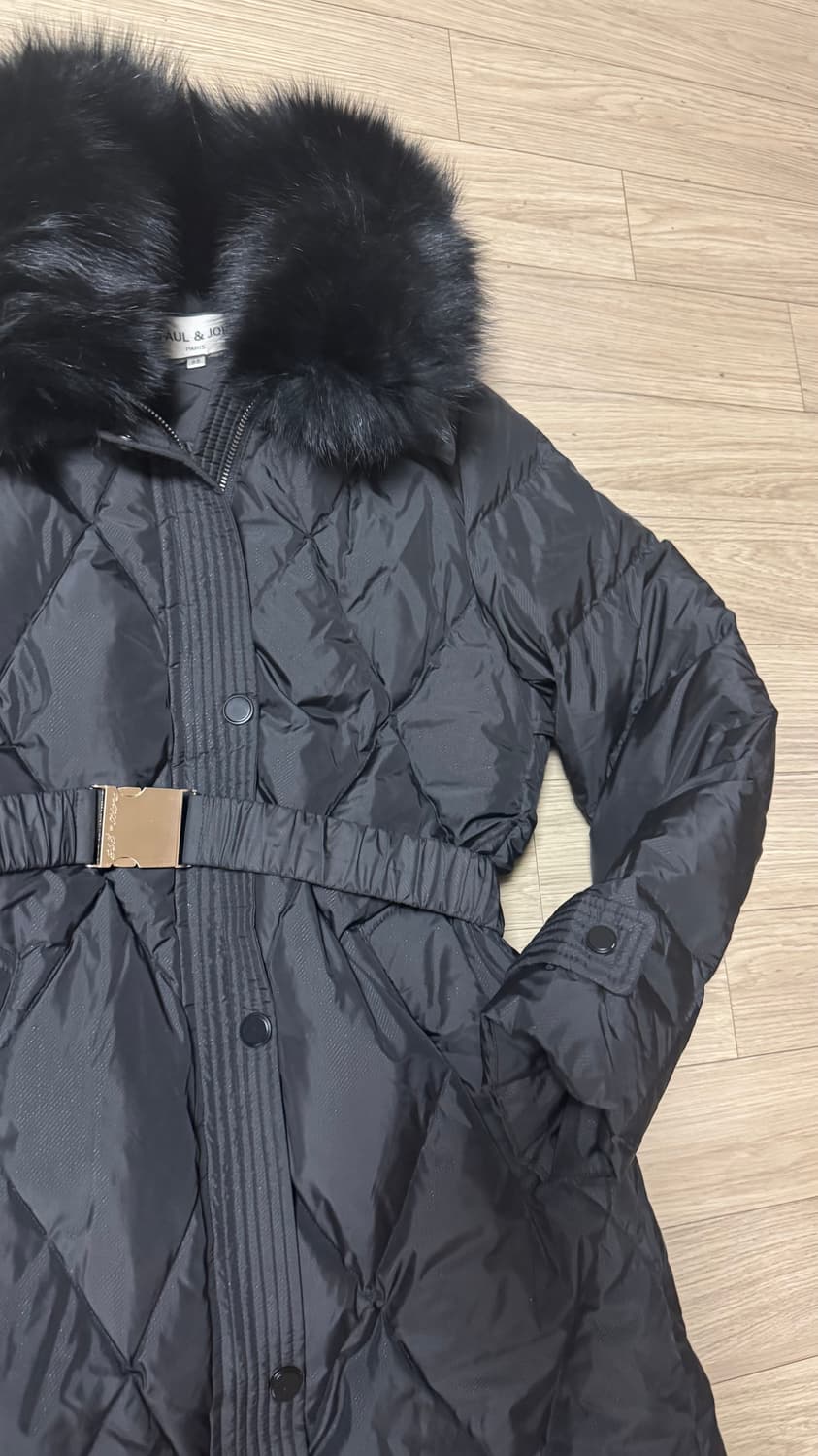 폴앤조 블랙 롱패딩 구스패딩 상품이미지3