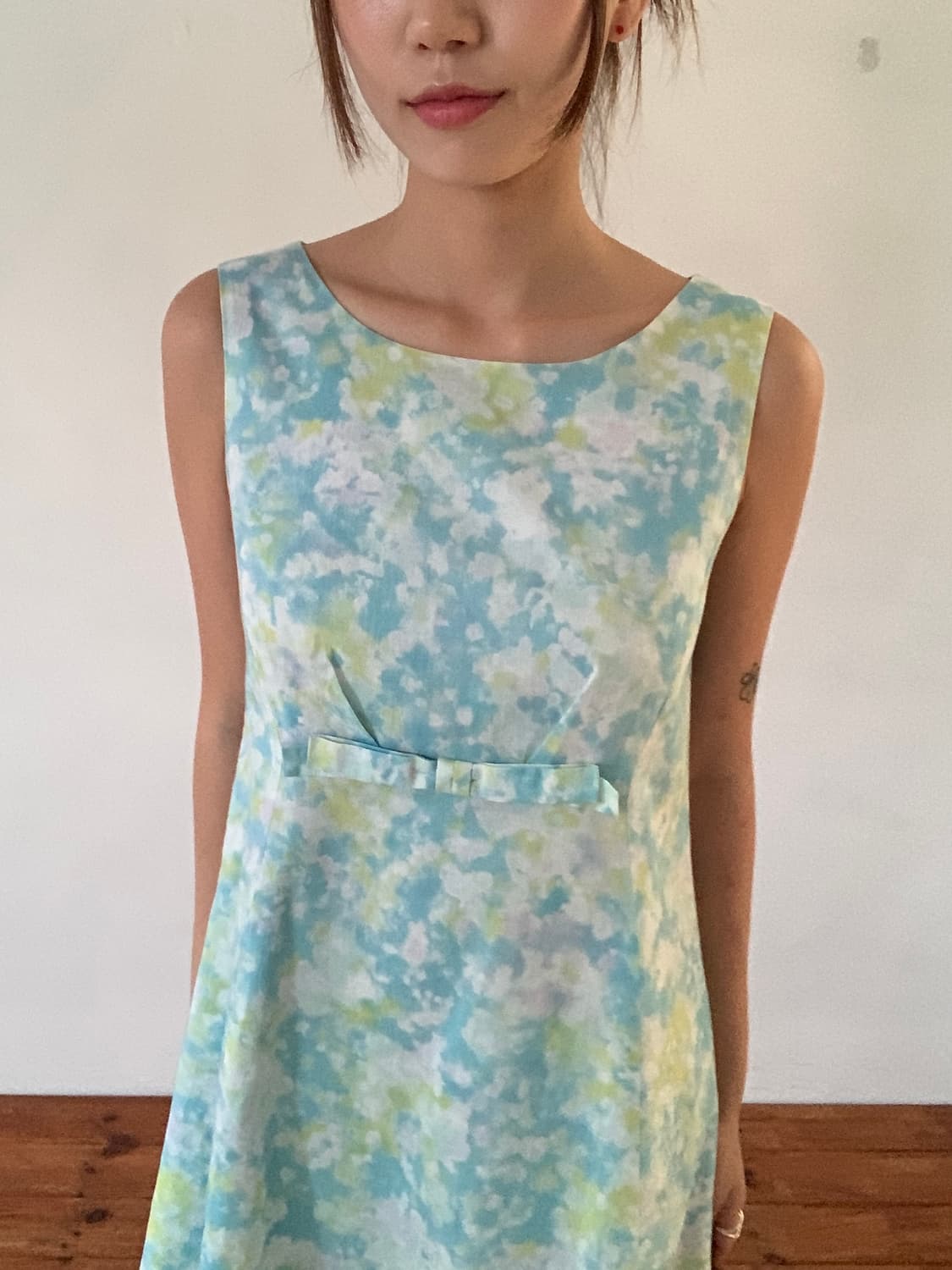 Candy Ribbon Mini Dress 상품이미지5