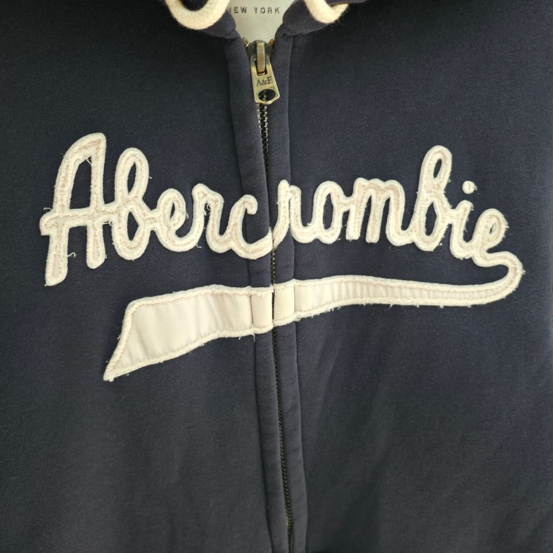 [M] 아베크롬비 네이비 후드집업 상품이미지4