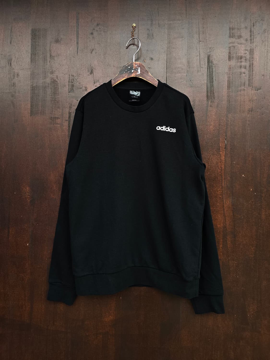 아디다스 맨투맨 블랙 M 상품이미지1