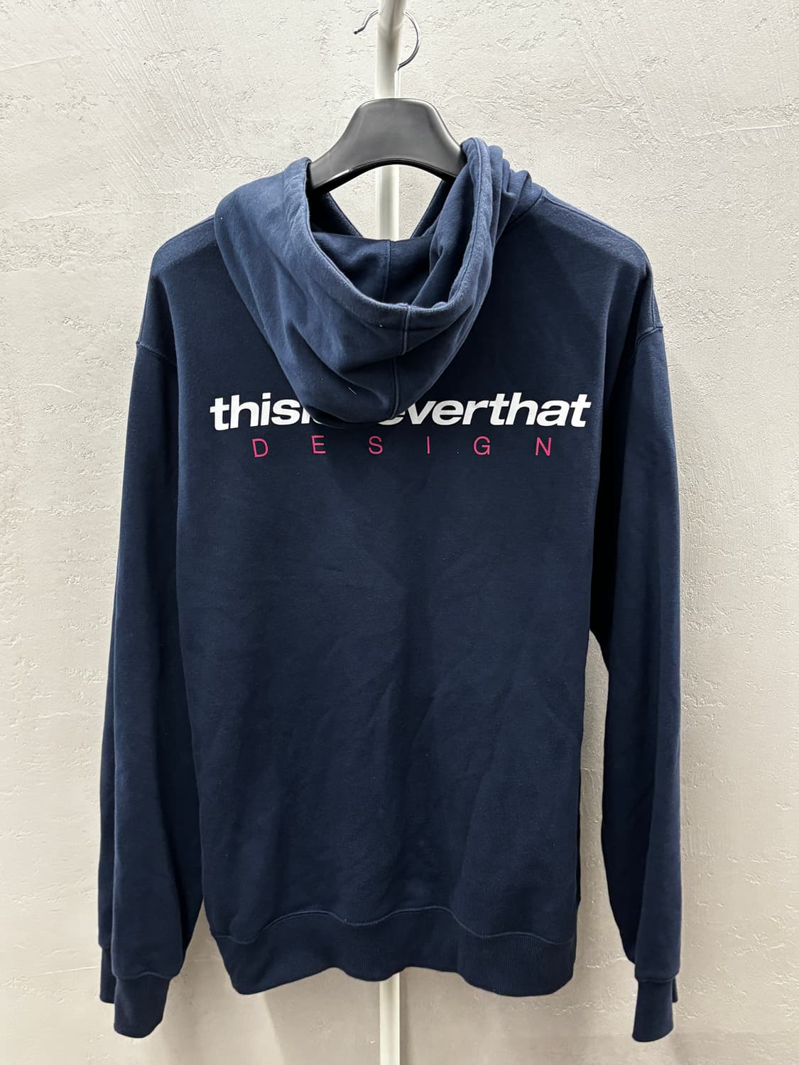 디스이즈네버댓 네이비 후드집업 XL 상품이미지8