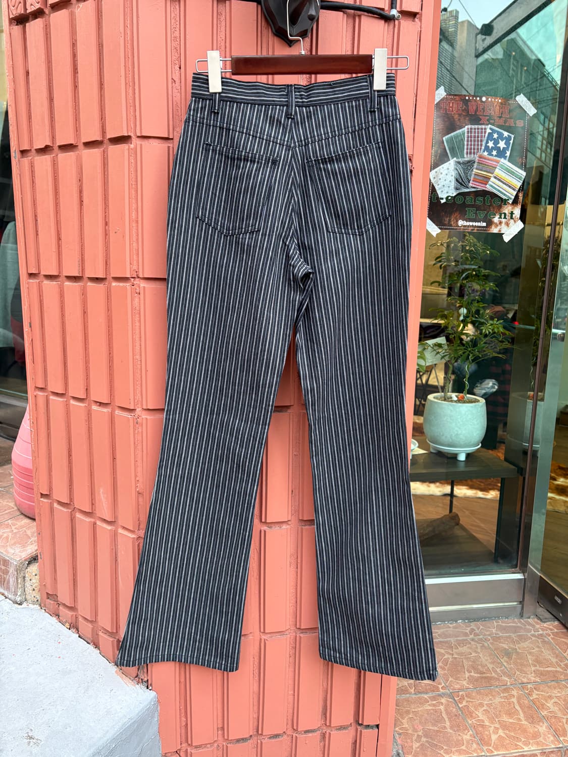 Japanese Vintage 스트라이프 팬츠 상품이미지2