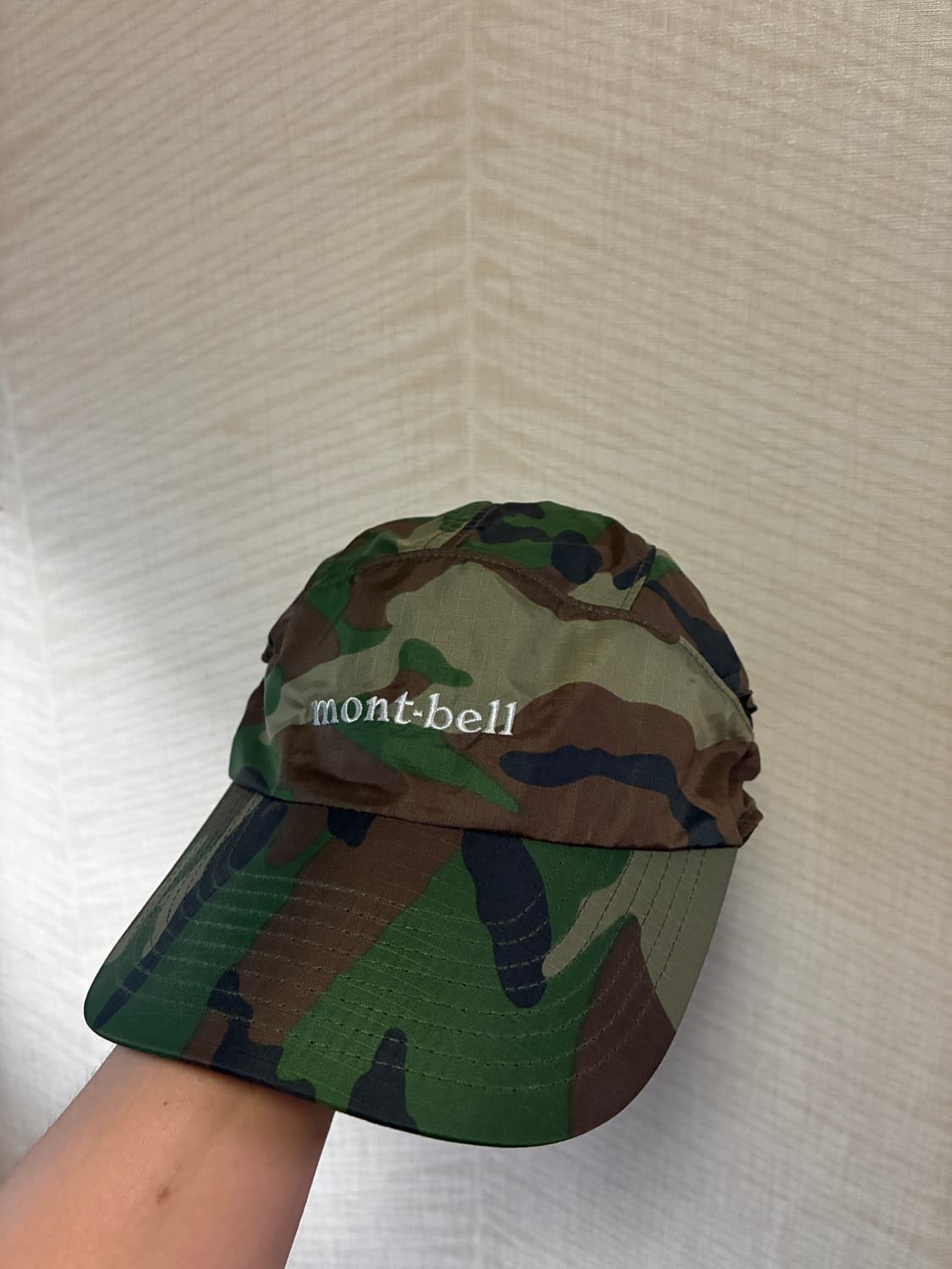 몽벨 카모 캡 상품이미지1