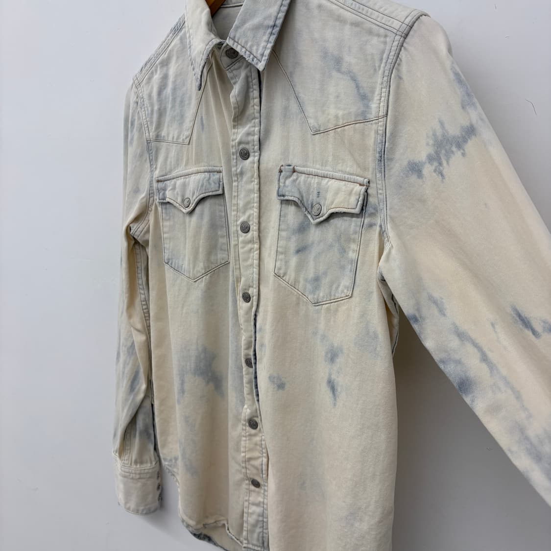 폴로 데님 워싱 셔츠 여m 상품이미지4