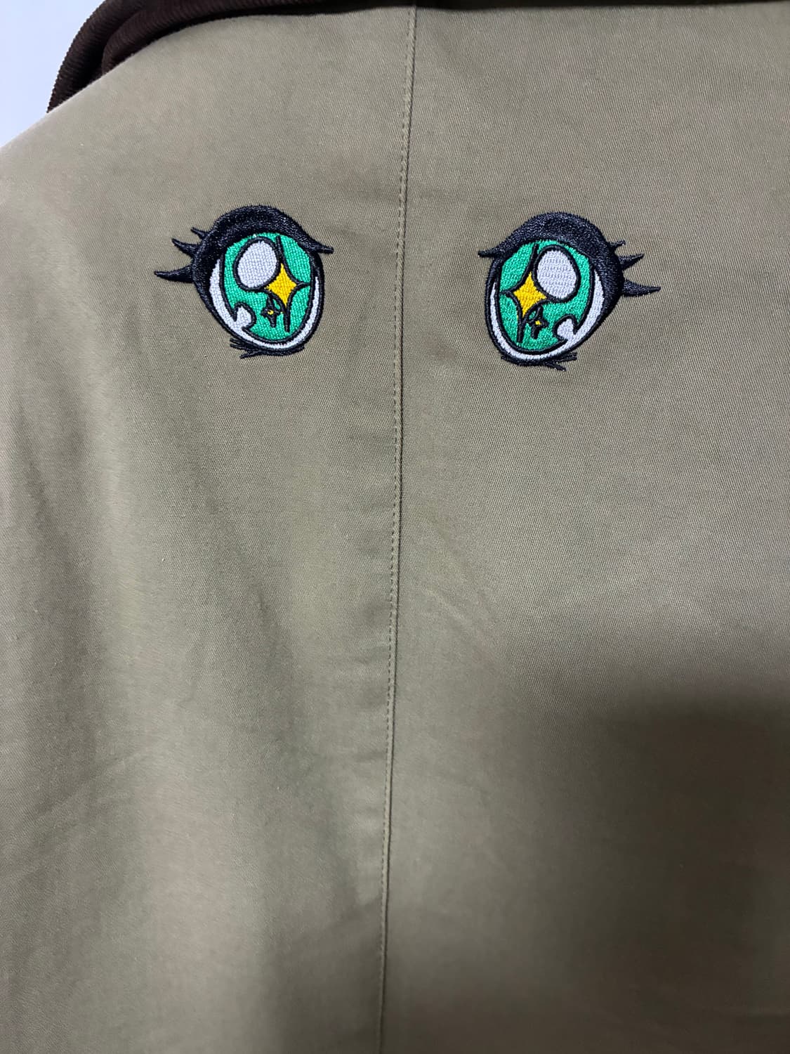 🧥 YOUTH BATH 카키 자수 자켓 M 판매합니다 상품이미지4