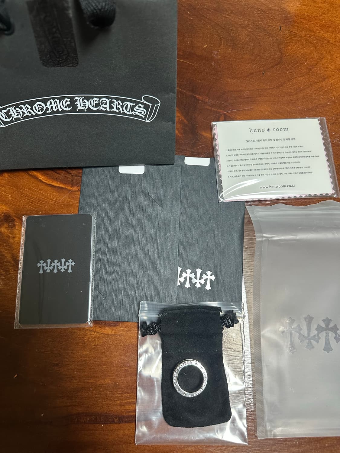 크롬하츠 미니플러스링 상품이미지1