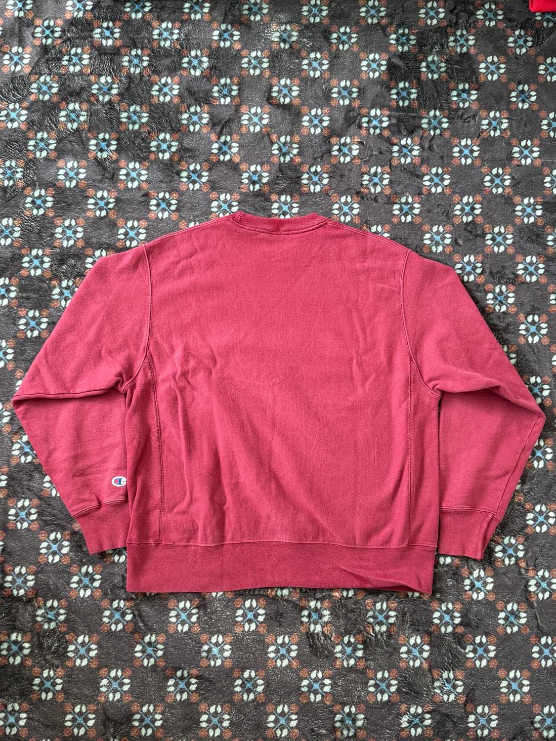 챔피온 리버스위브 스웻셔츠 맨투맨 sweatshrit 버건디 상품이미지2