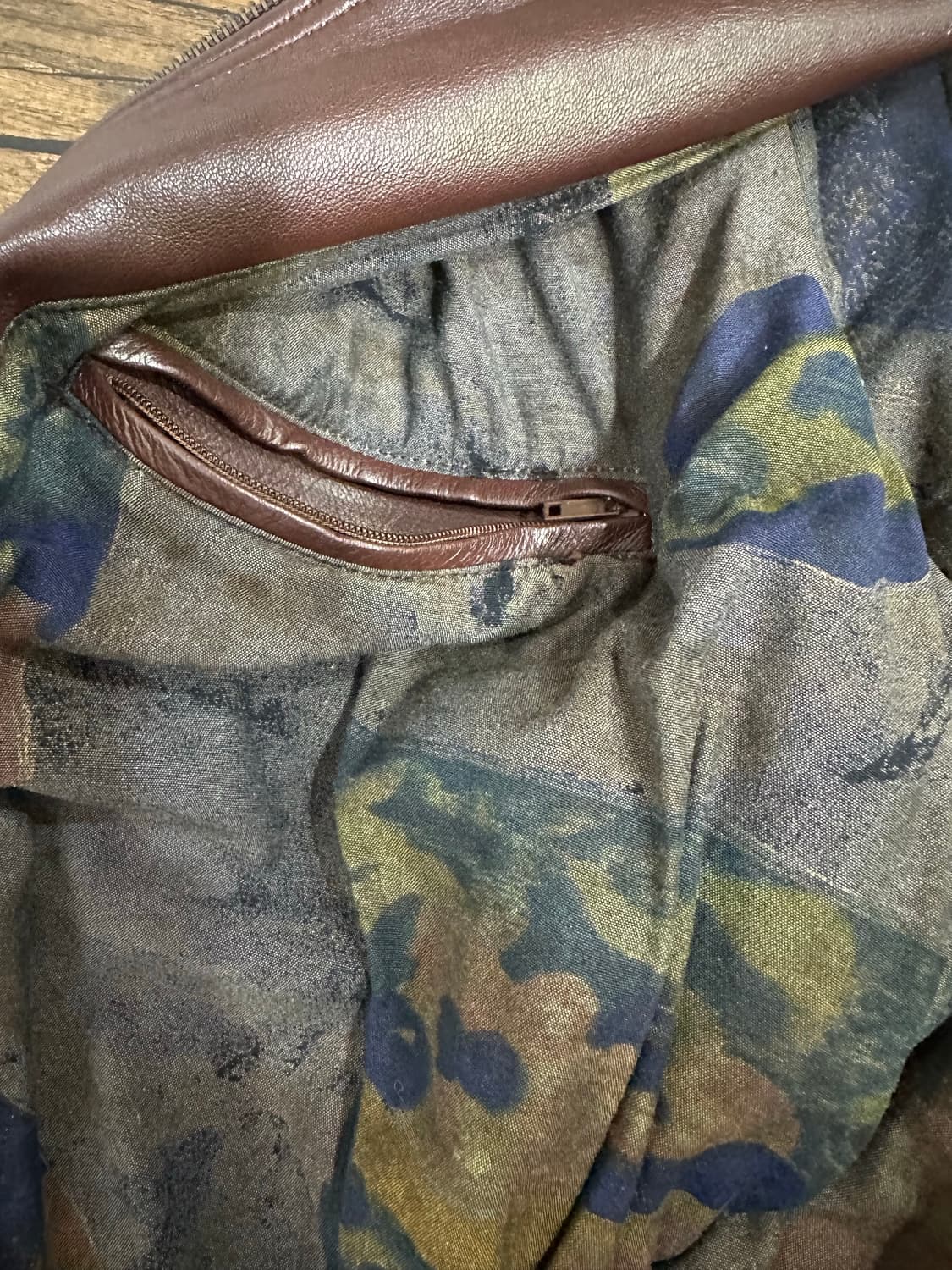 90s SULTAN Sultan Leather 빈티지 가죽 봄버 자켓 상품이미지7