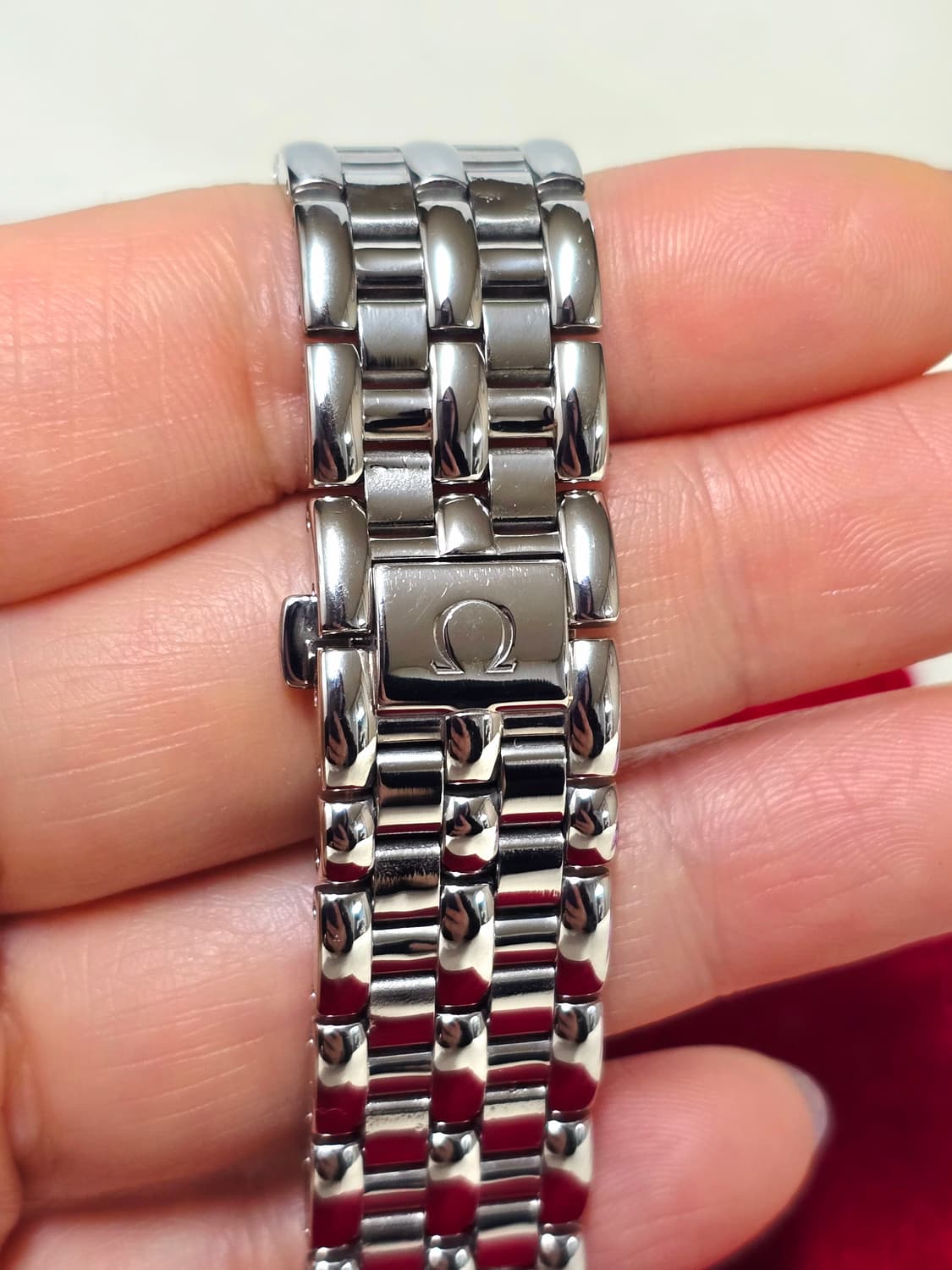 오메가드빌18k골드시계 31mm 남녀공용 정품 상품이미지10