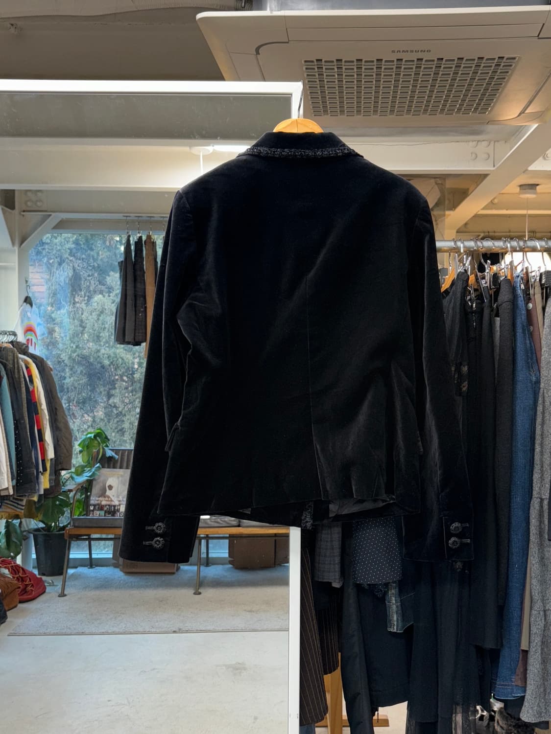 Jpn 벨루어 더블브레스티드 자켓 상품이미지3