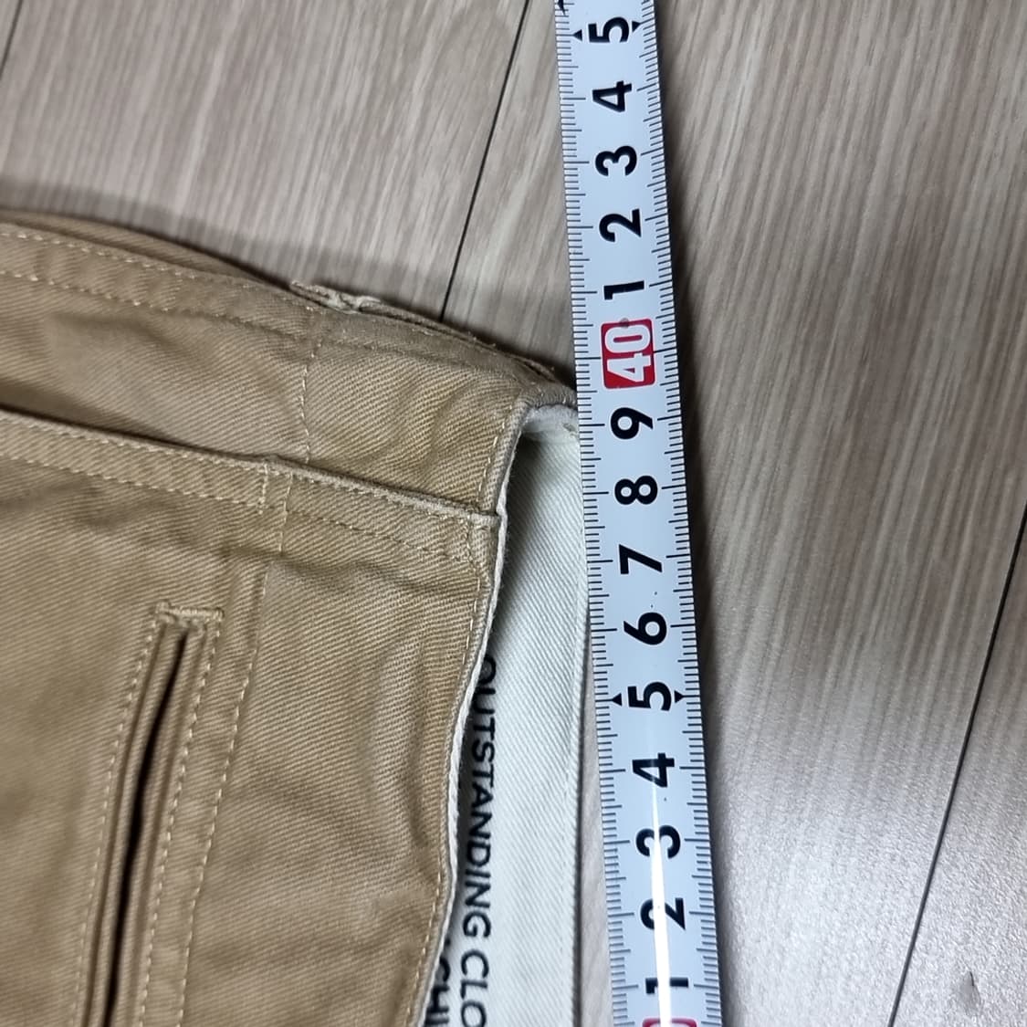 아웃스탠딩 미군 오피서 치노 복각팬츠(32) 상품이미지8
