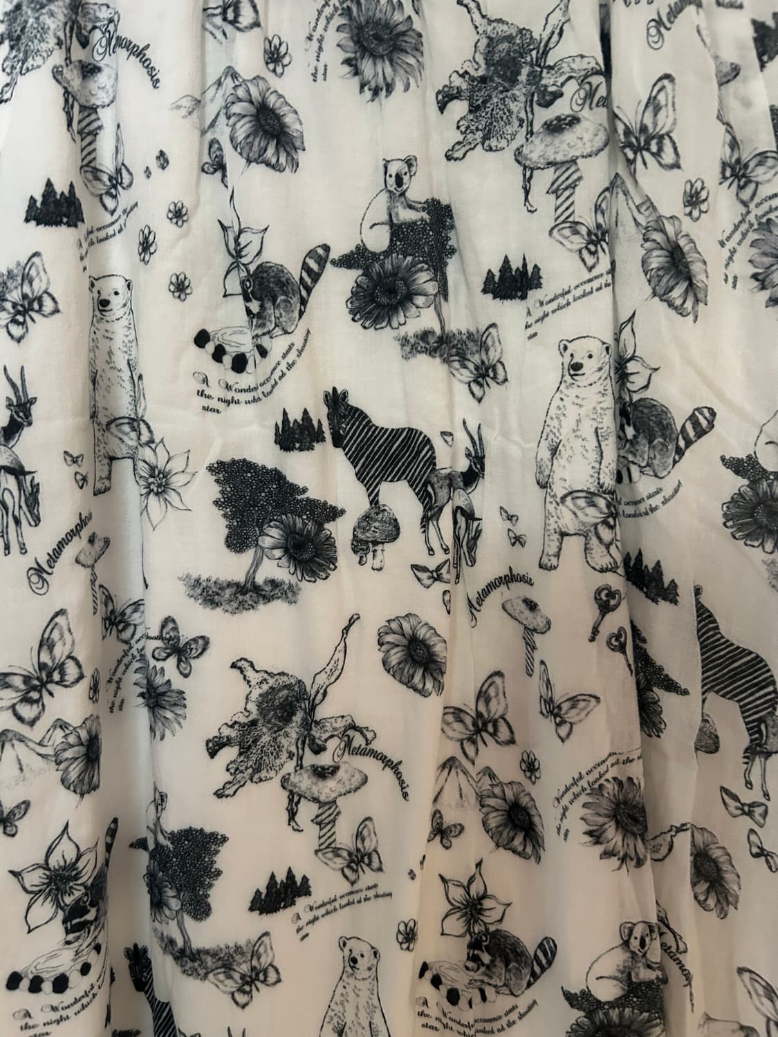 동식물 치마 상품이미지7