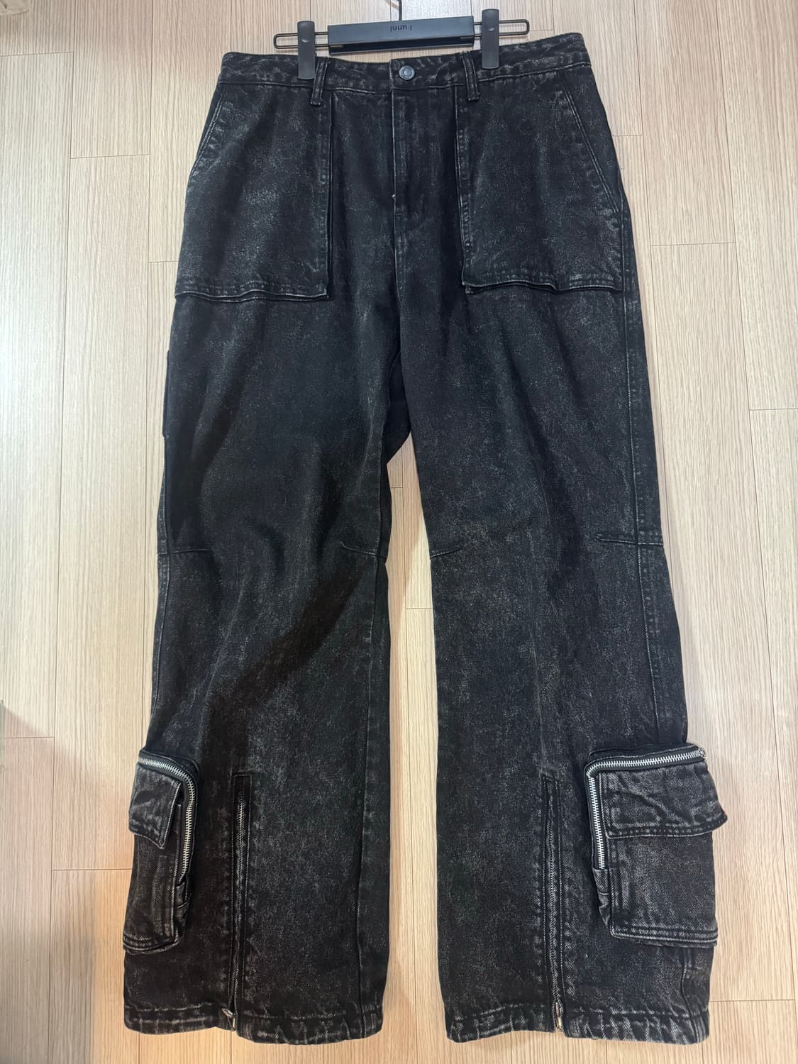 준지 흑청 바지 상품이미지1