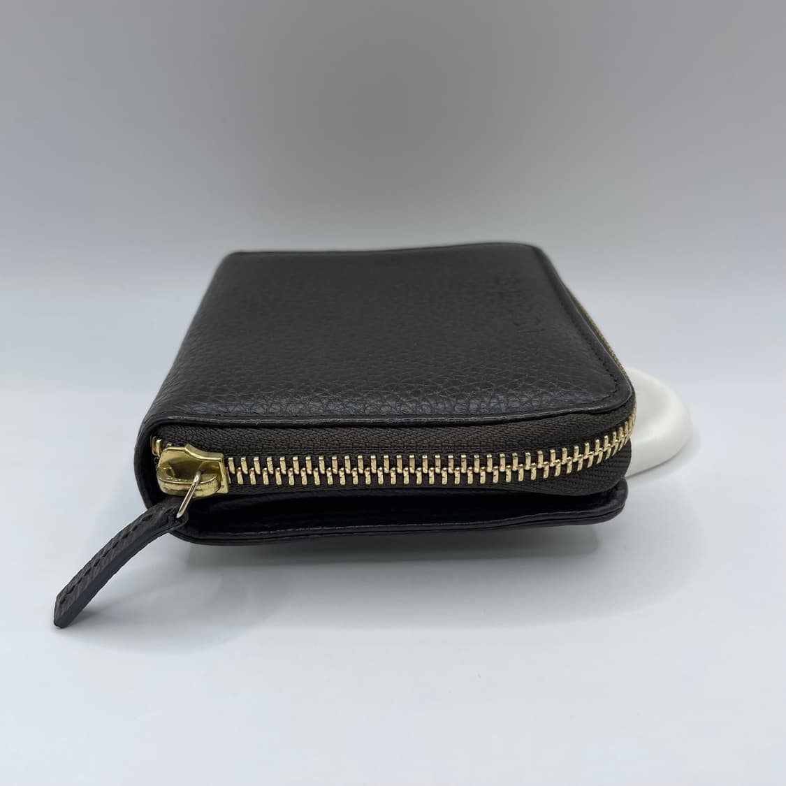 구찌 레더 지퍼 카드지갑 반지갑 브라운 상품이미지5
