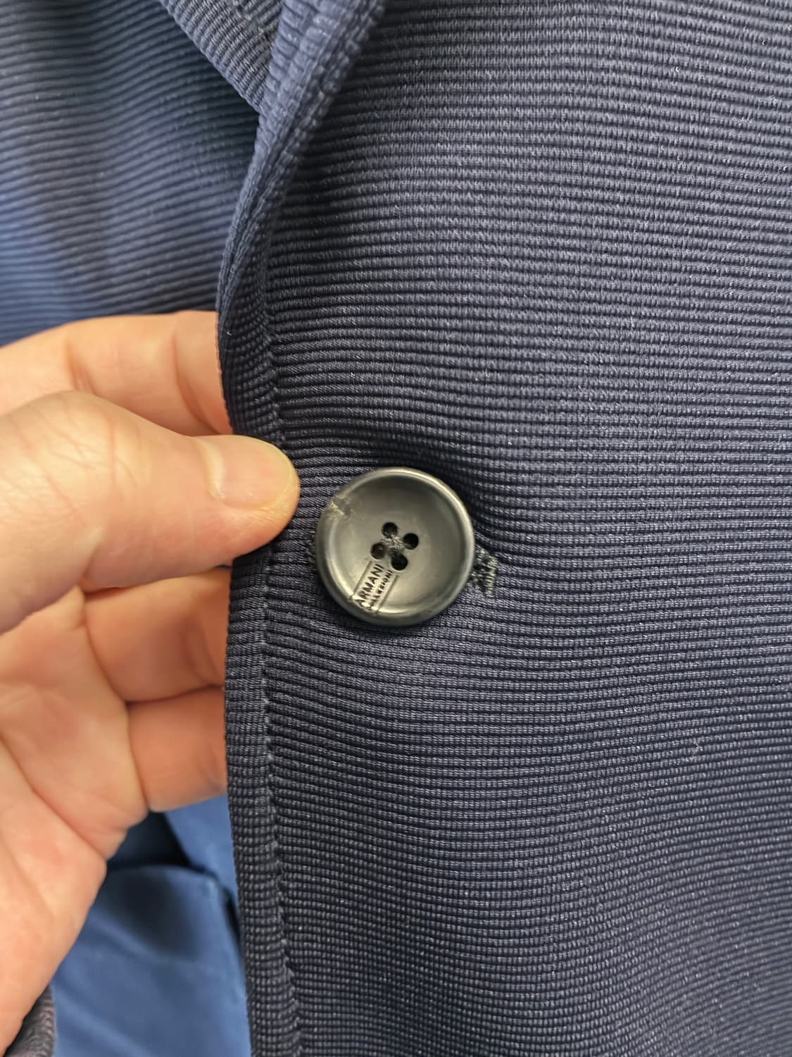 Armani Collezioni 네이비 블루 블레이저 46 상품이미지5