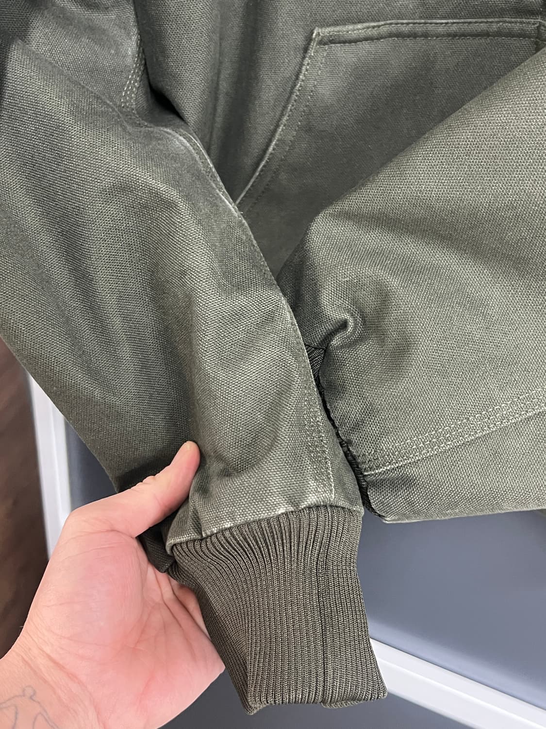 Carhartt WIP 칼하트 모스그린 액티브 워크 자켓 상품이미지5